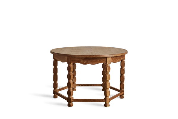 Carved Danish Side Table
