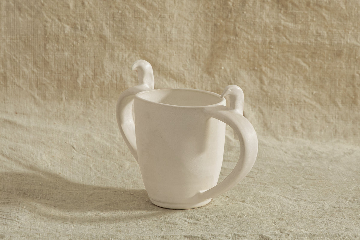 Pair of Parrots Vase