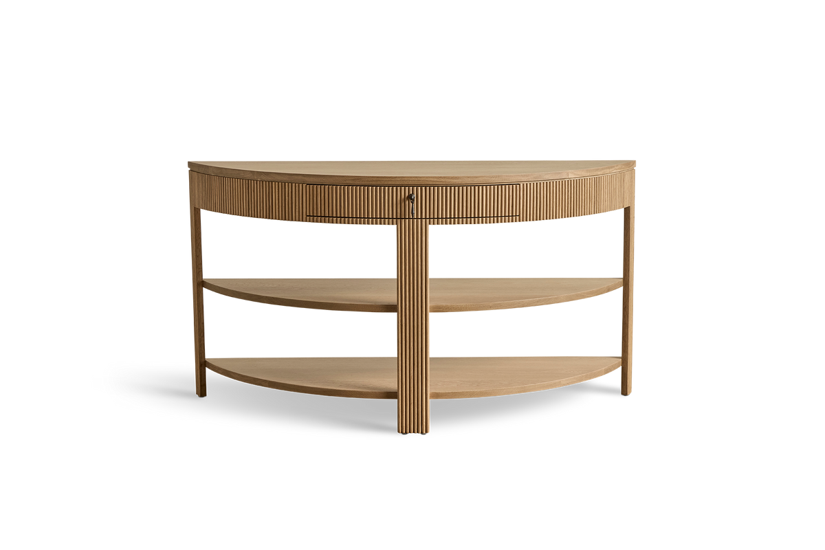 Demilune Console