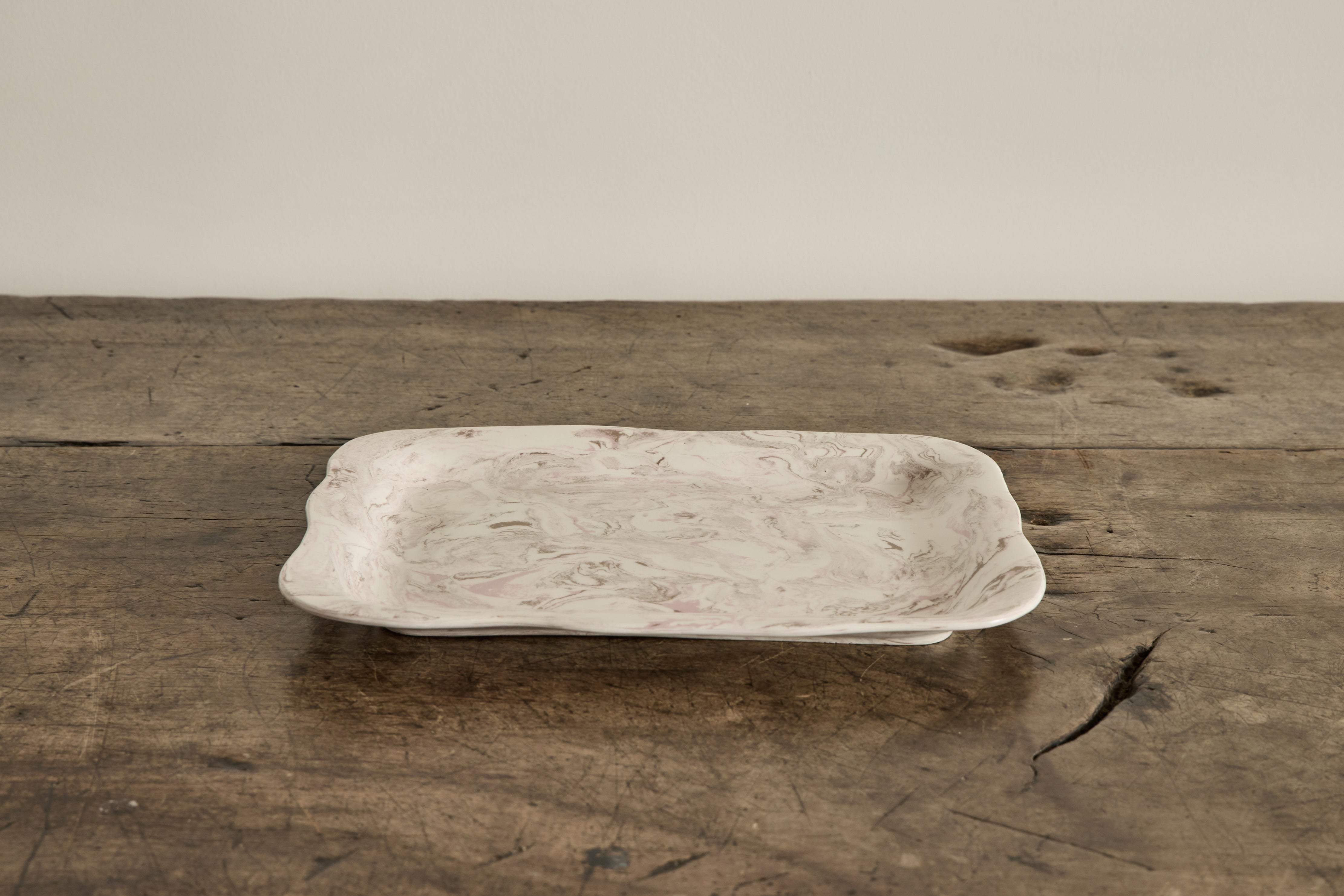 Pink Rectangular Platter
