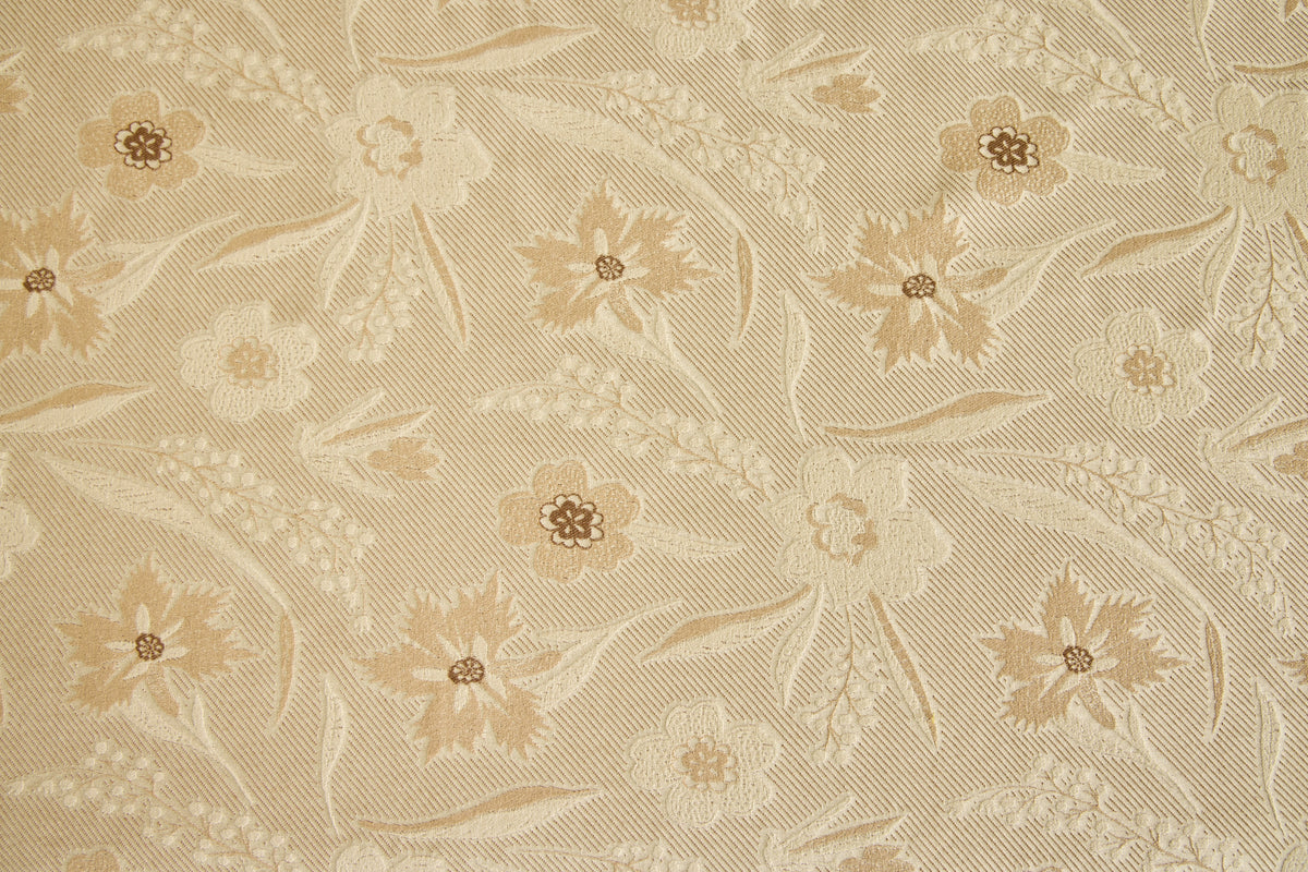 Aster Jacquard Coverlet with Fringe in Sable