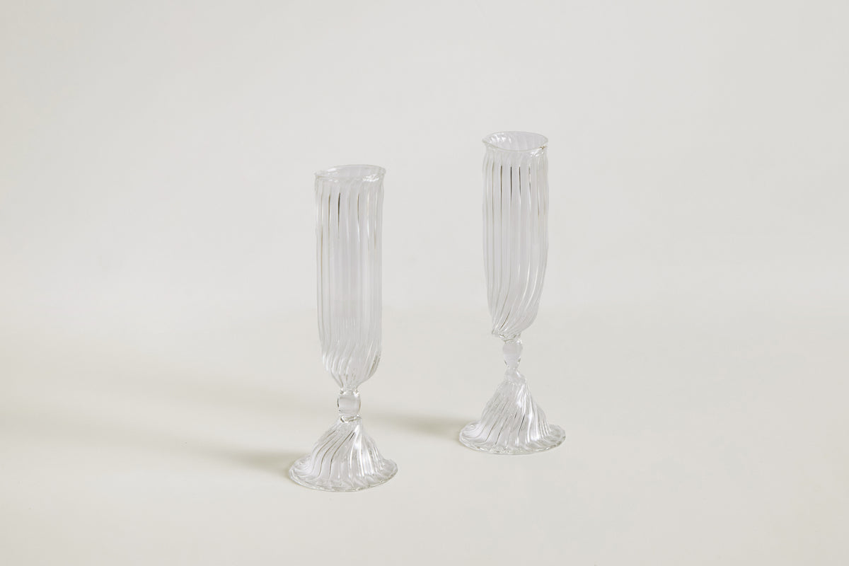 Tall Champagne Glass, Set of 2