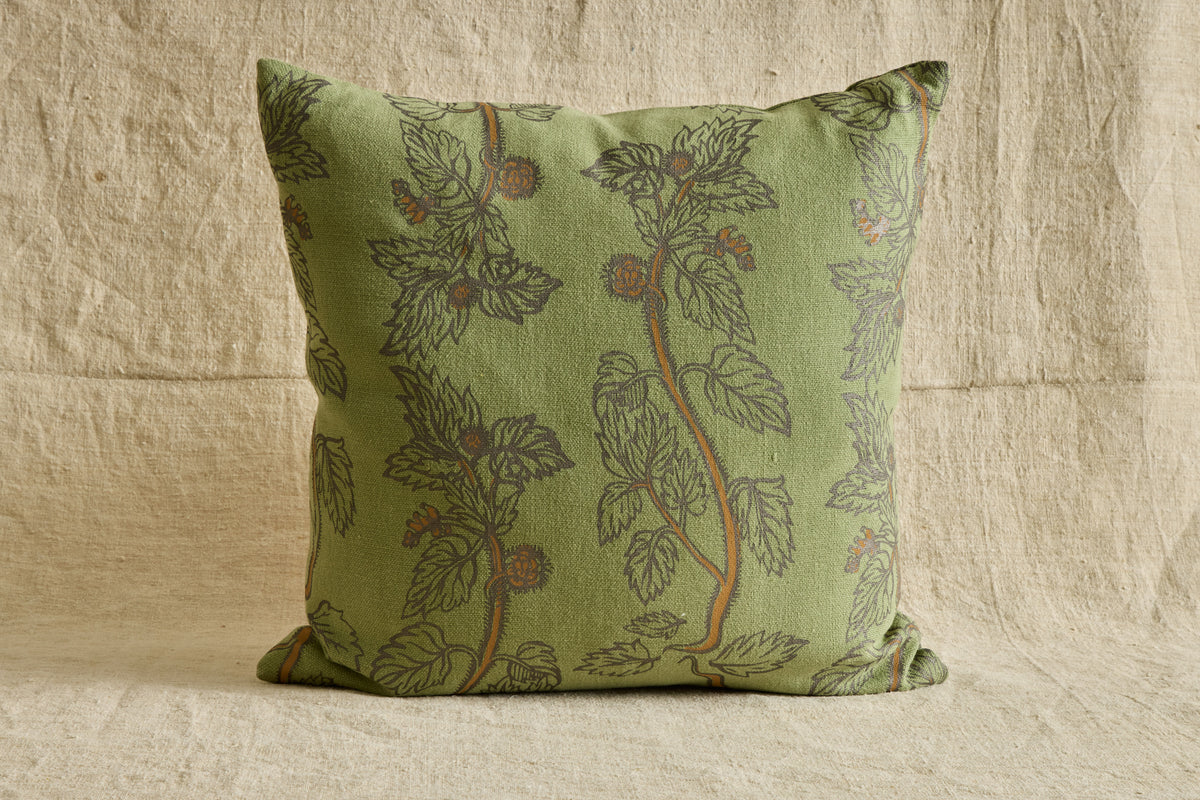 Linen Pillow in Nettle Sage