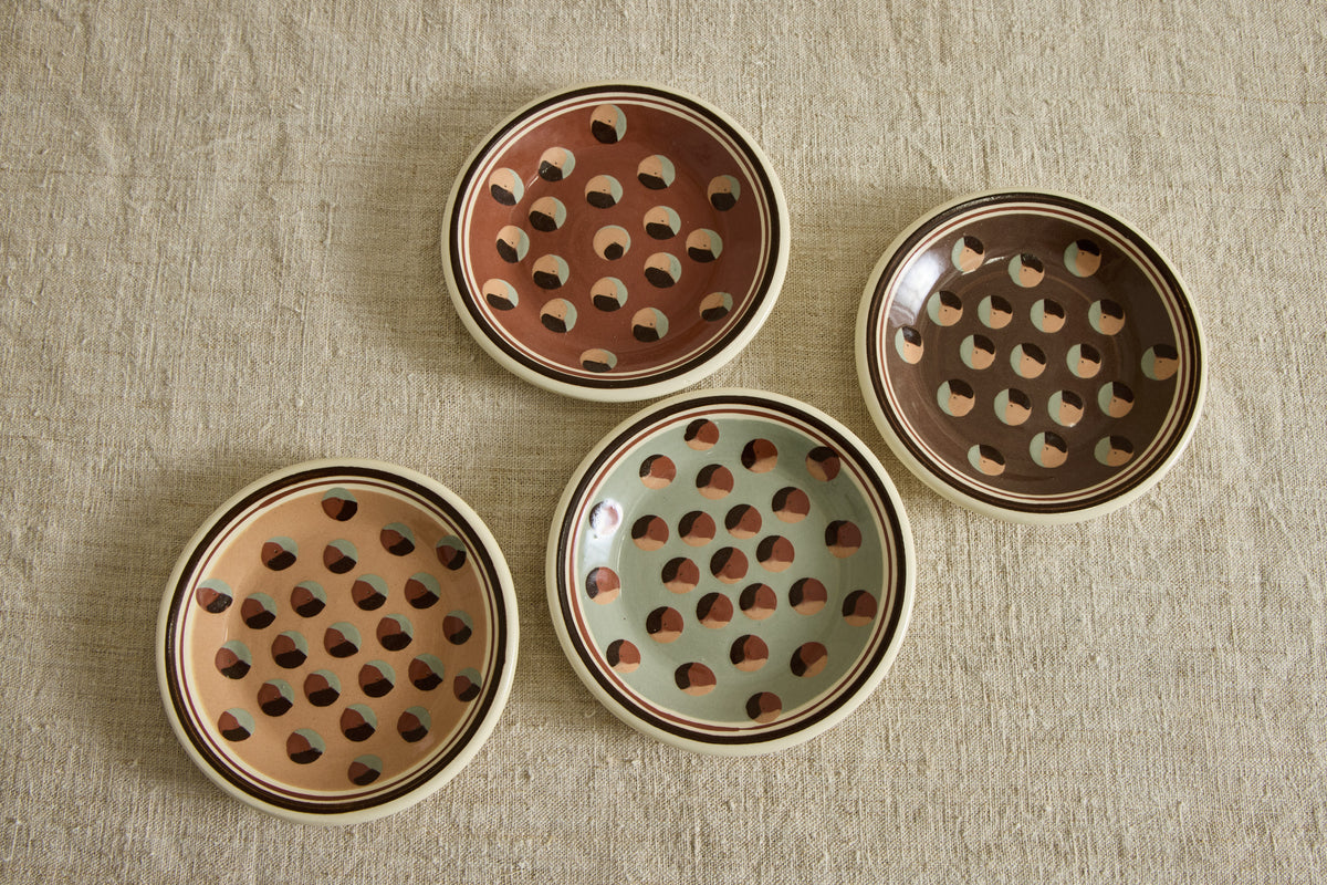 Mochaware Dessert Plate (Multiple Styles)