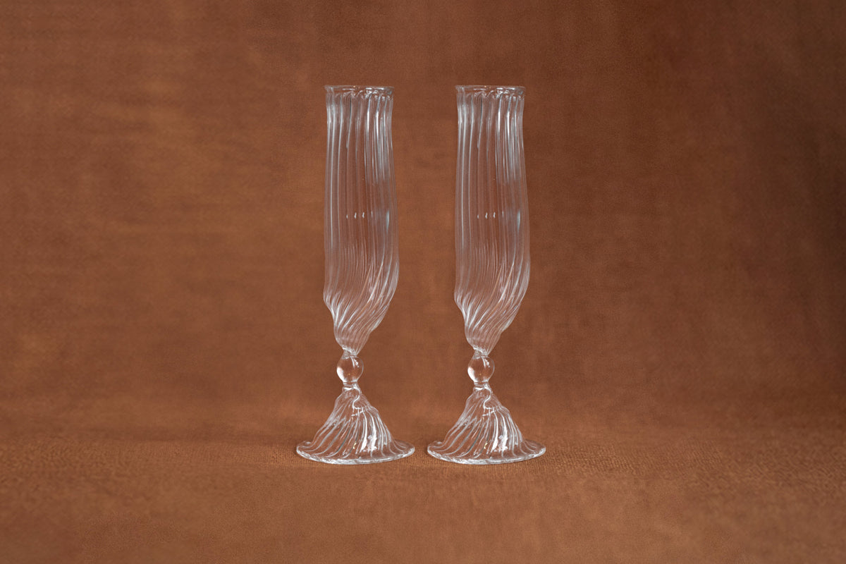 Tall Champagne Glass, Set of 2