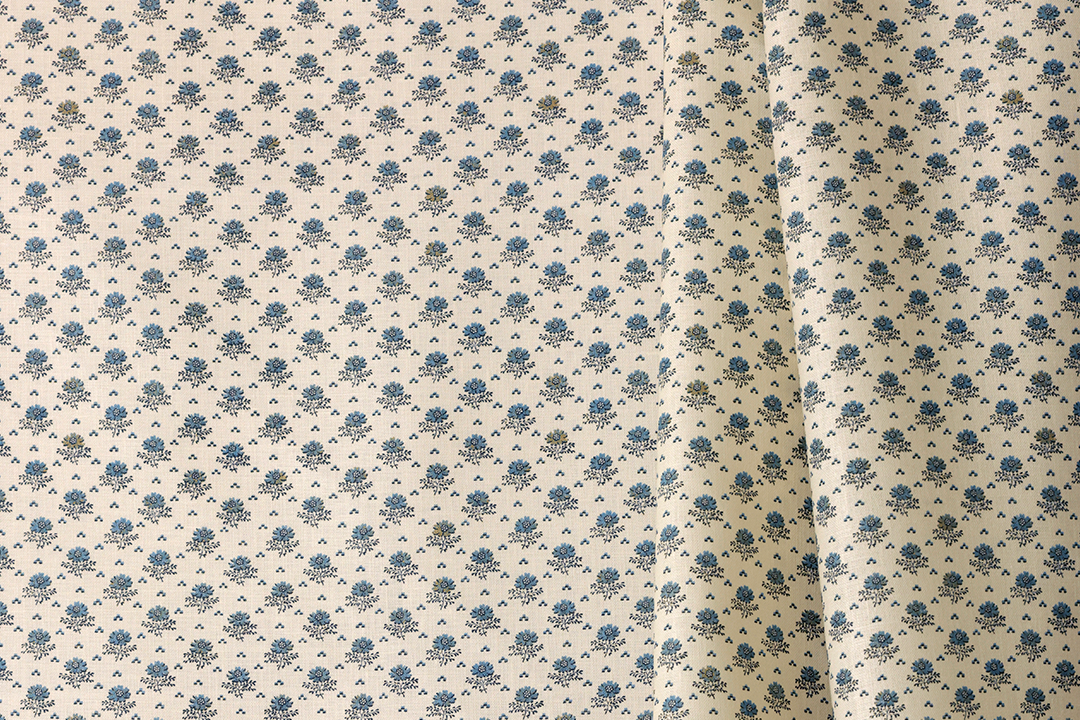 Little Weed Linen in Periwinkle