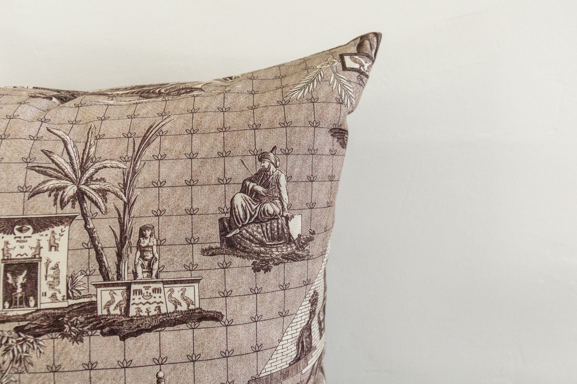 Monuments D' Egypte Pillow