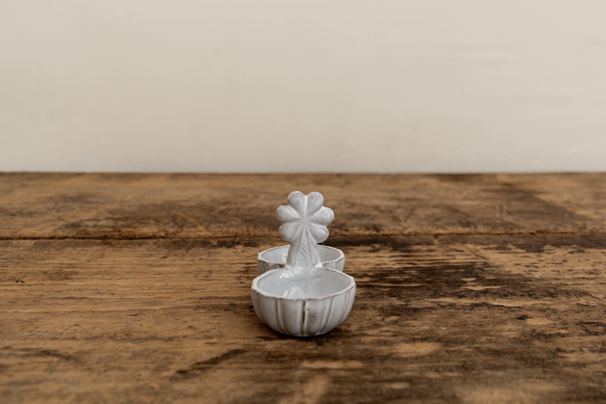Clover Salt & Pepper Cellar