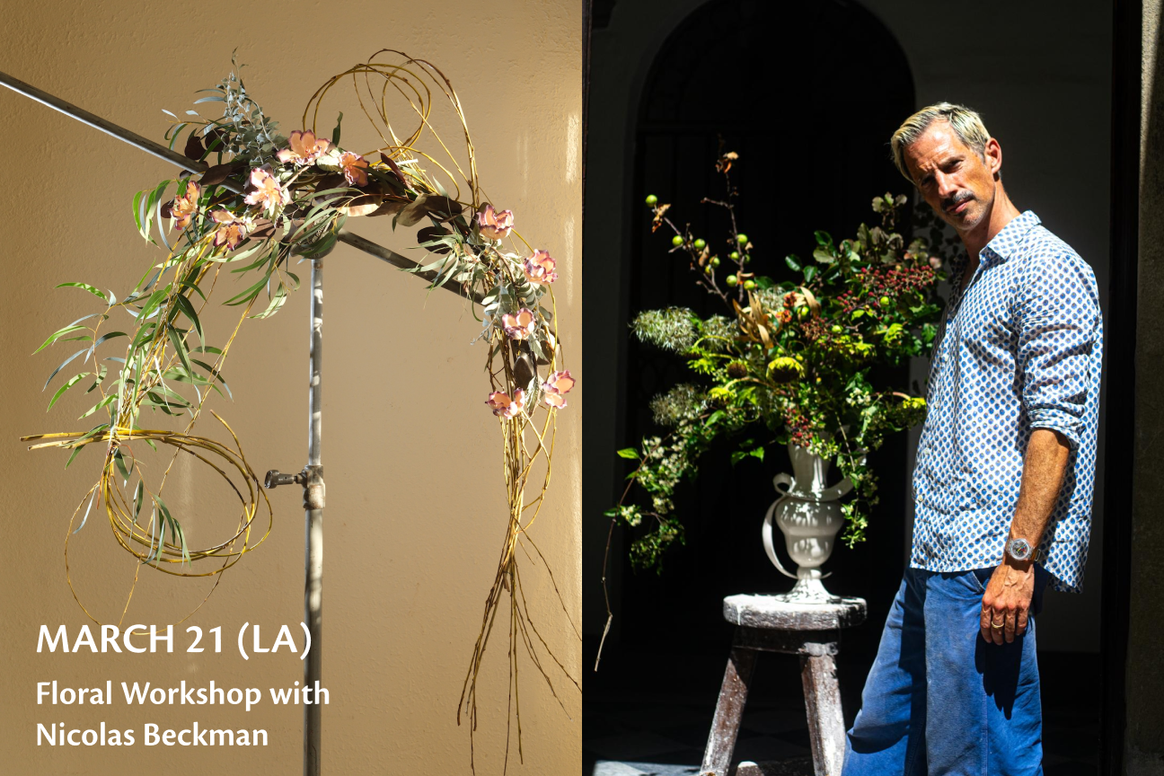Floral Workshop with Nicolas Beckman