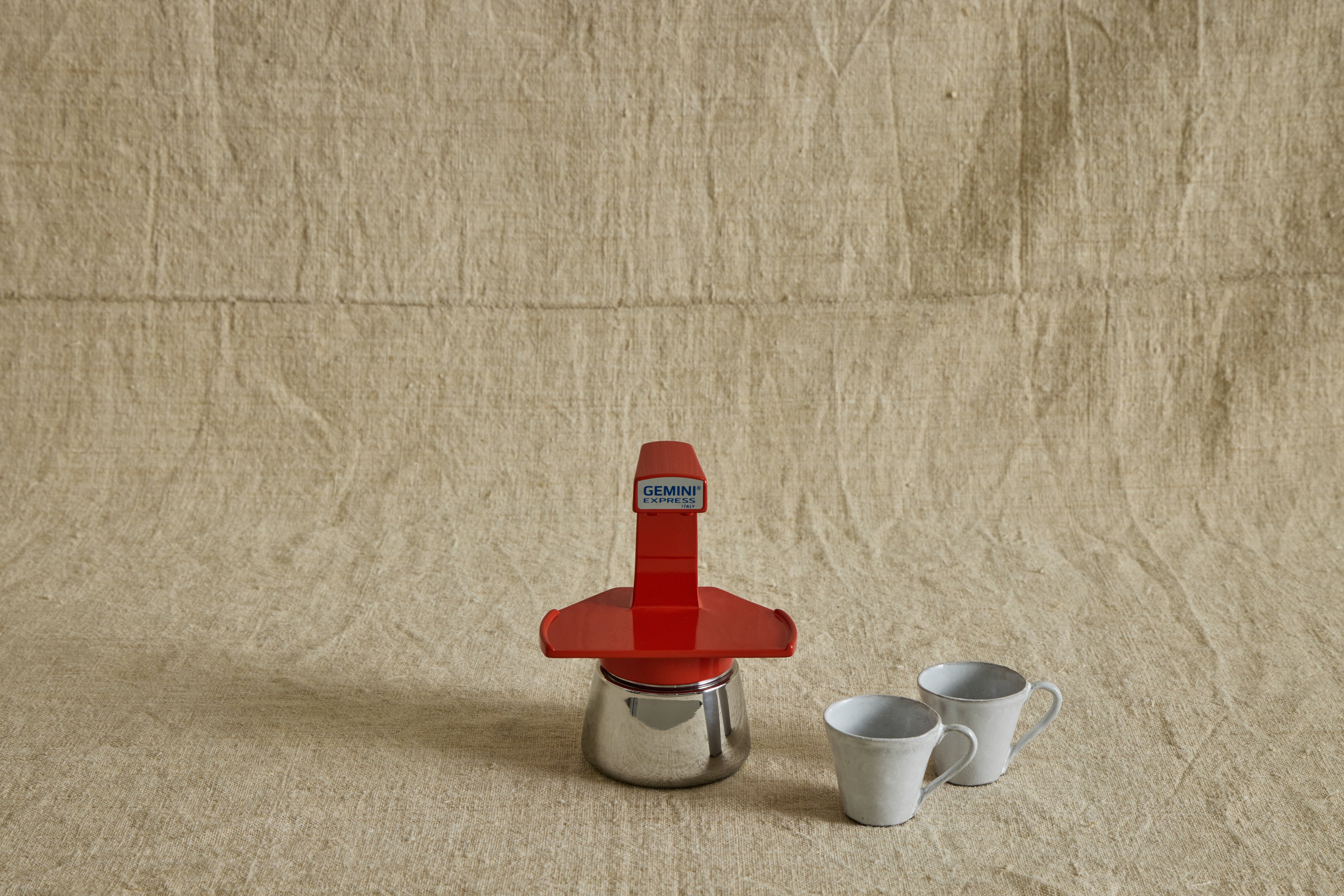 Induction Espresso Maker In Red