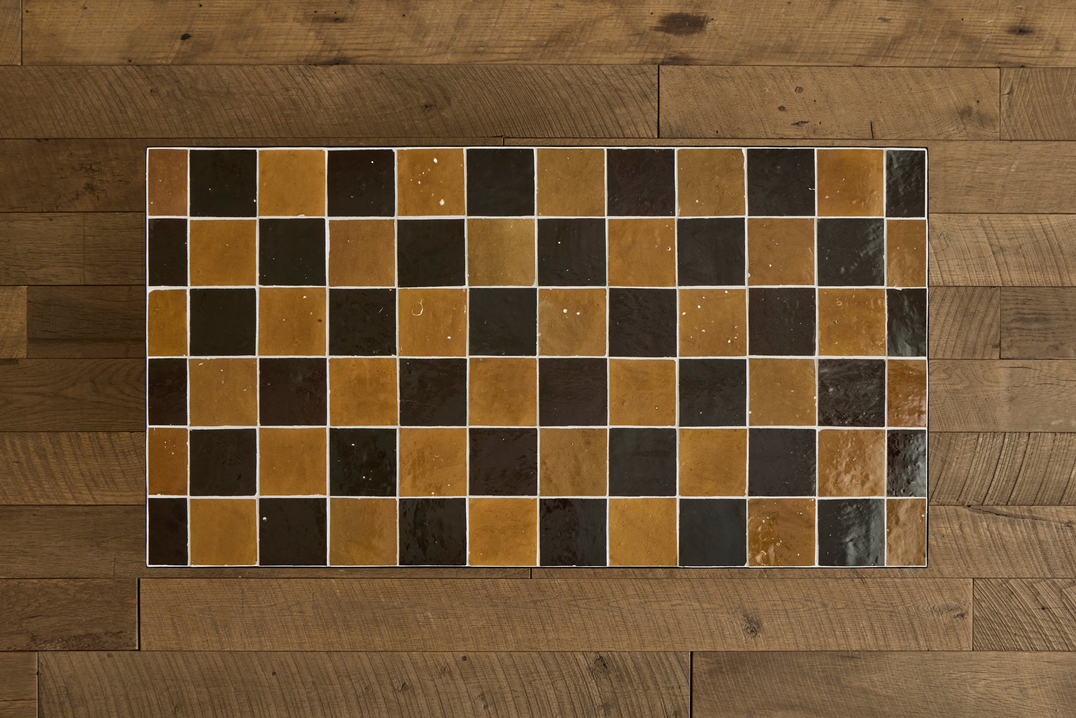 Burnt Sugar & Amber Tile Coffee Table