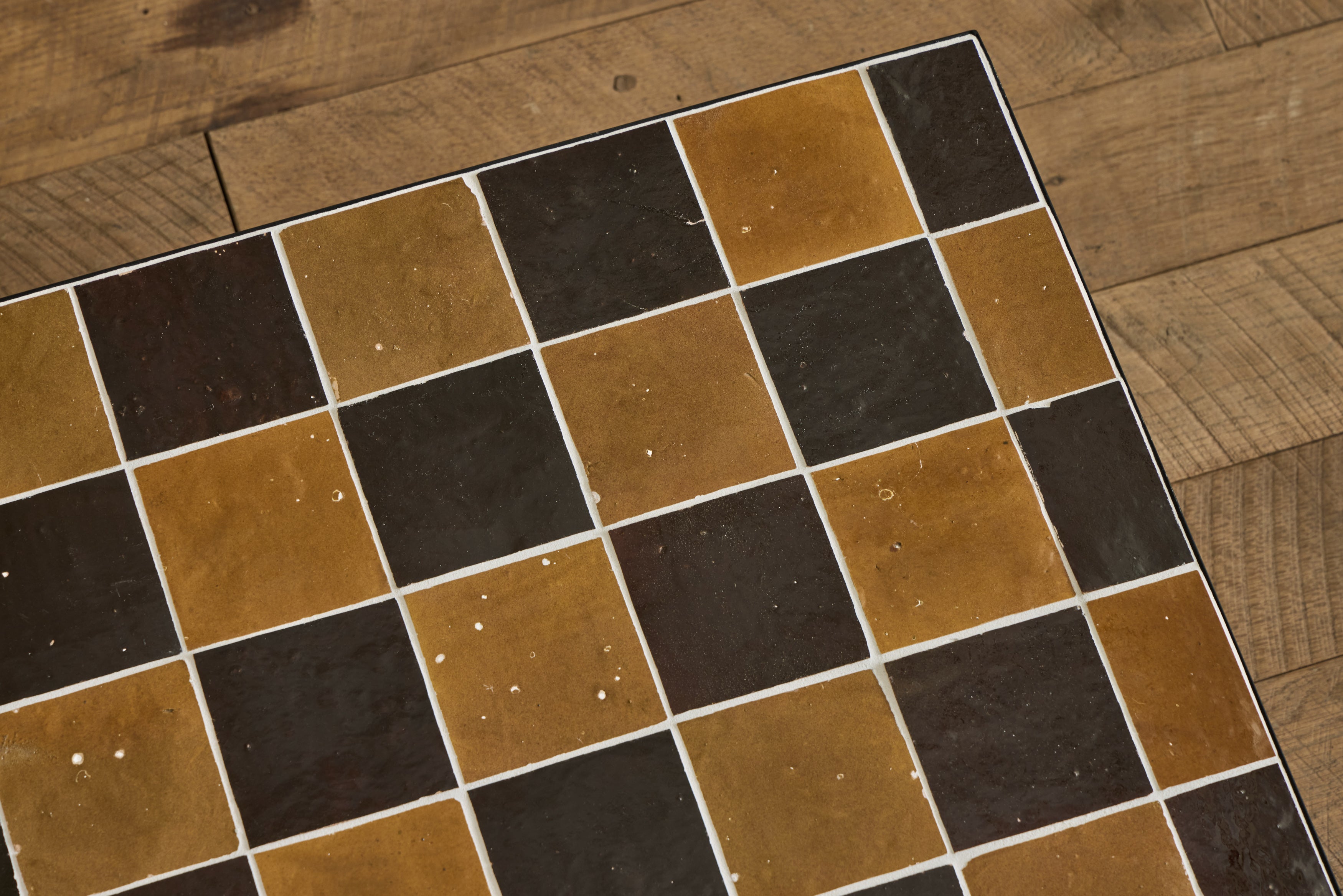 Burnt Sugar & Amber Tile Coffee Table