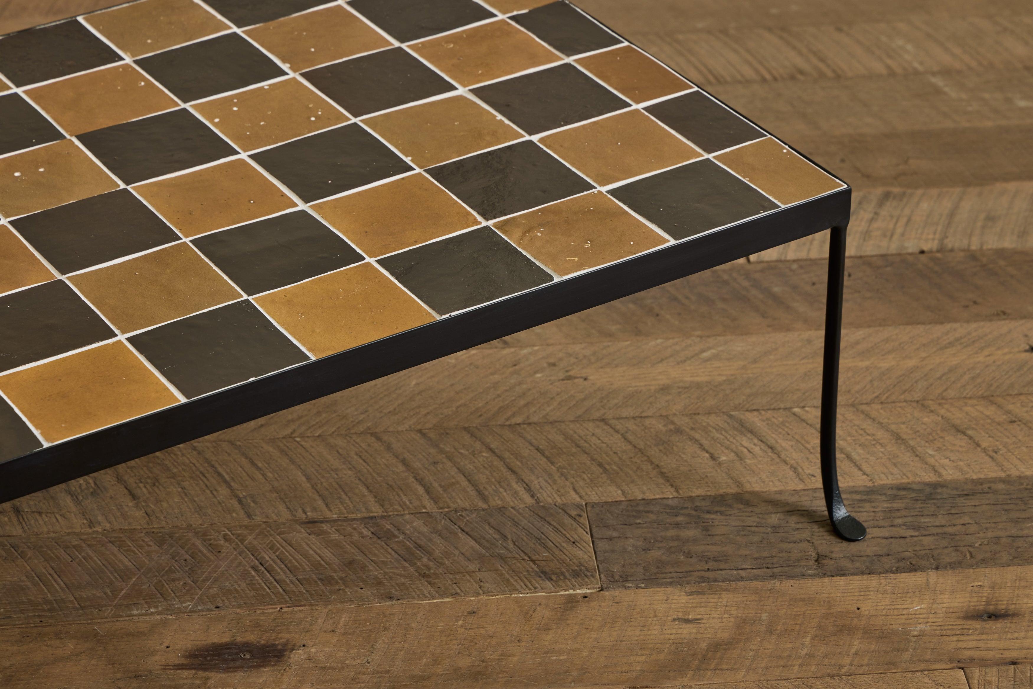 Burnt Sugar & Amber Tile Coffee Table