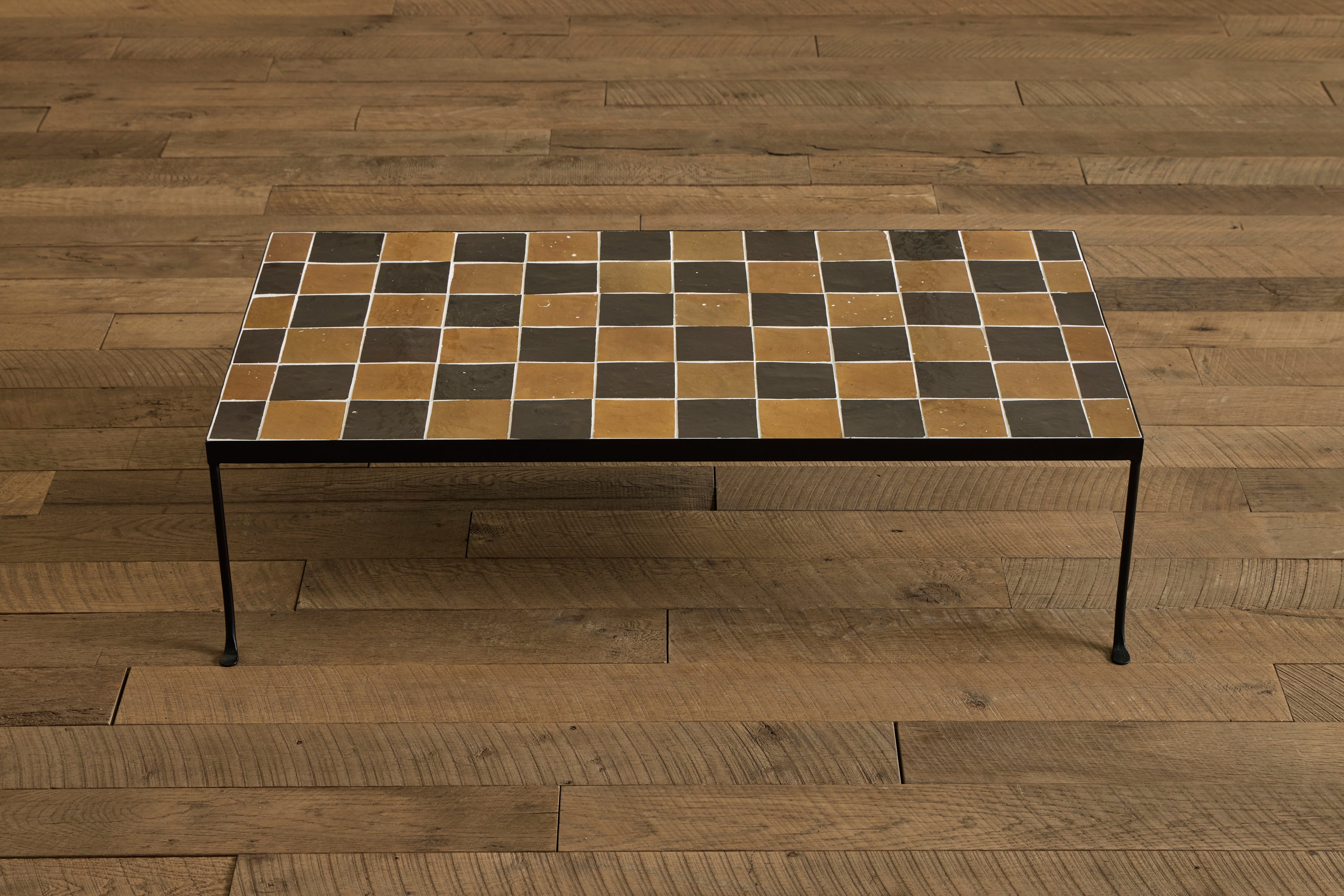 Burnt Sugar & Amber Tile Coffee Table