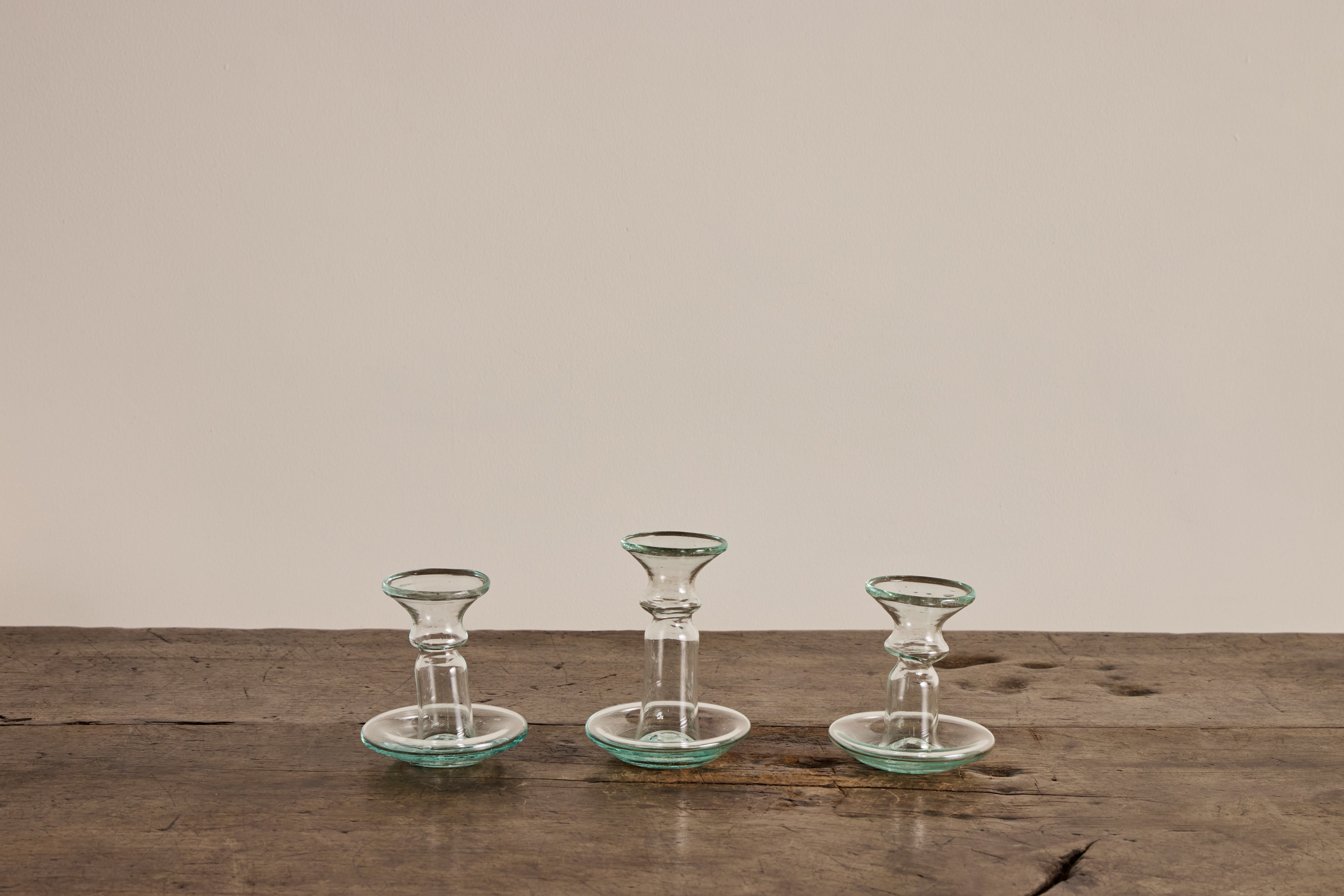 Glass Candle Holder