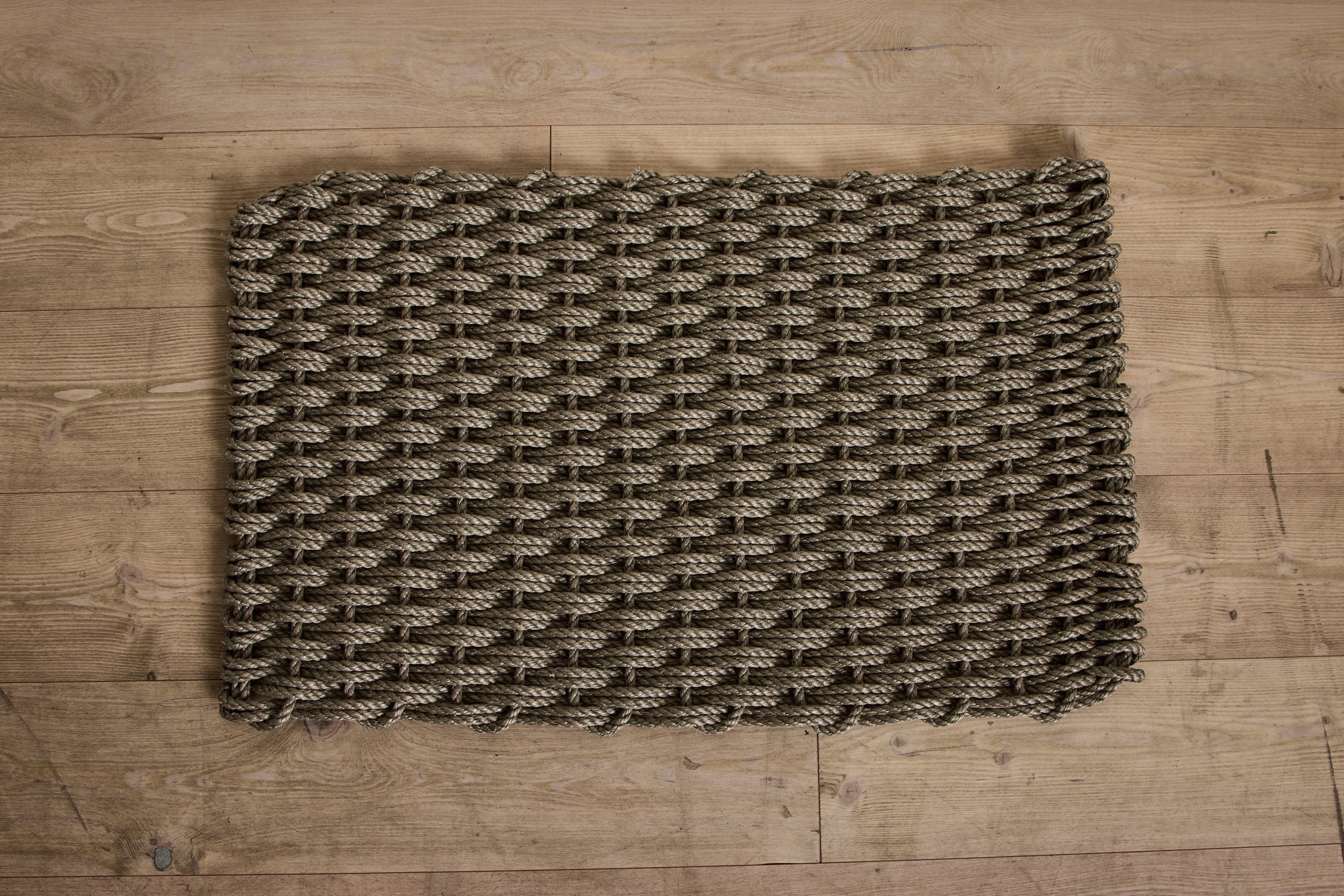 Woven Doormat in Slate