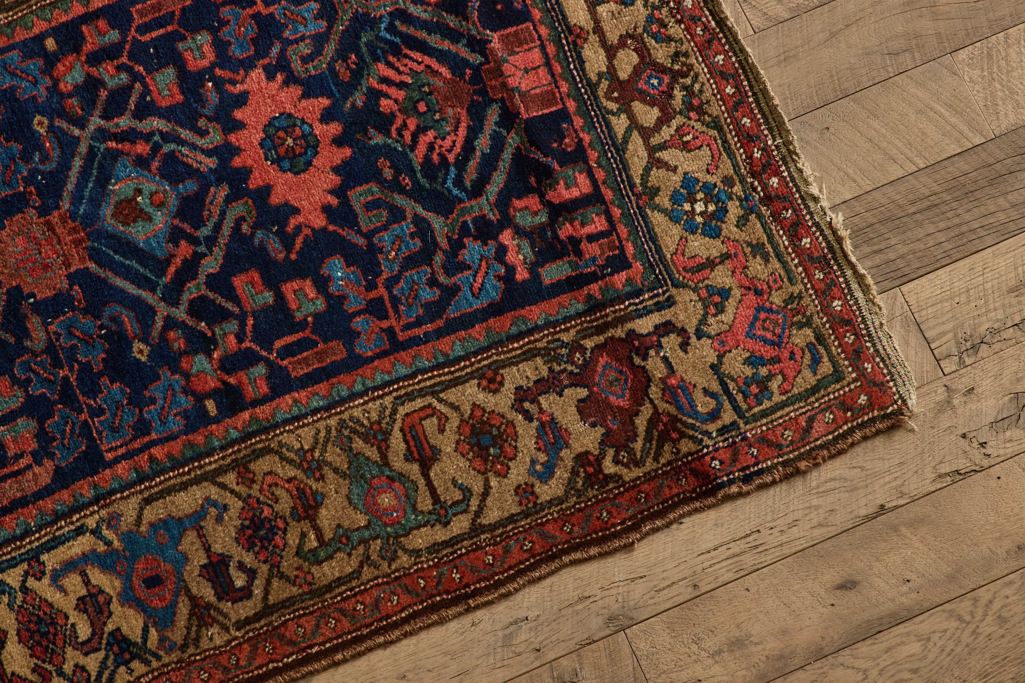 Persian Kurdish Rug 4'1 X 6'9