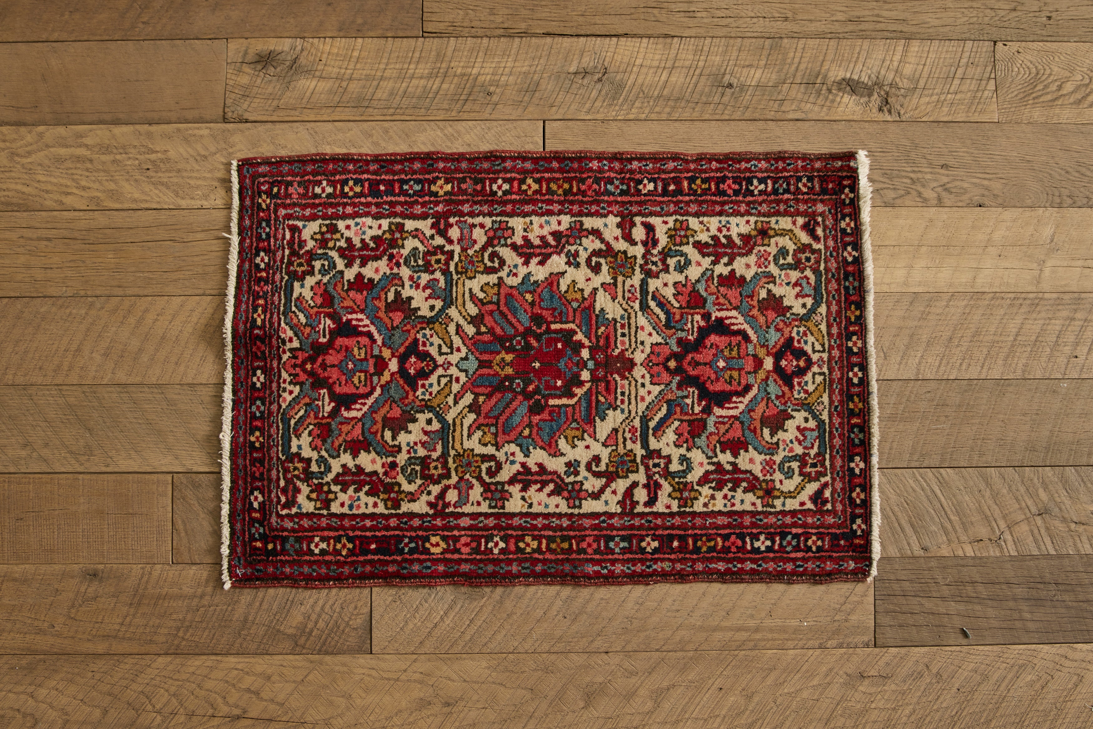 Persian Gharajeh Scatter Rug 2' x 2'8