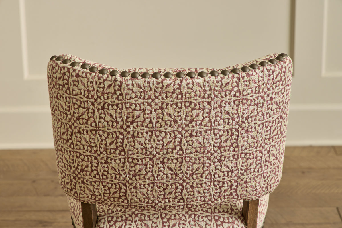 Set of 6 Dark Oak Dining Chairs