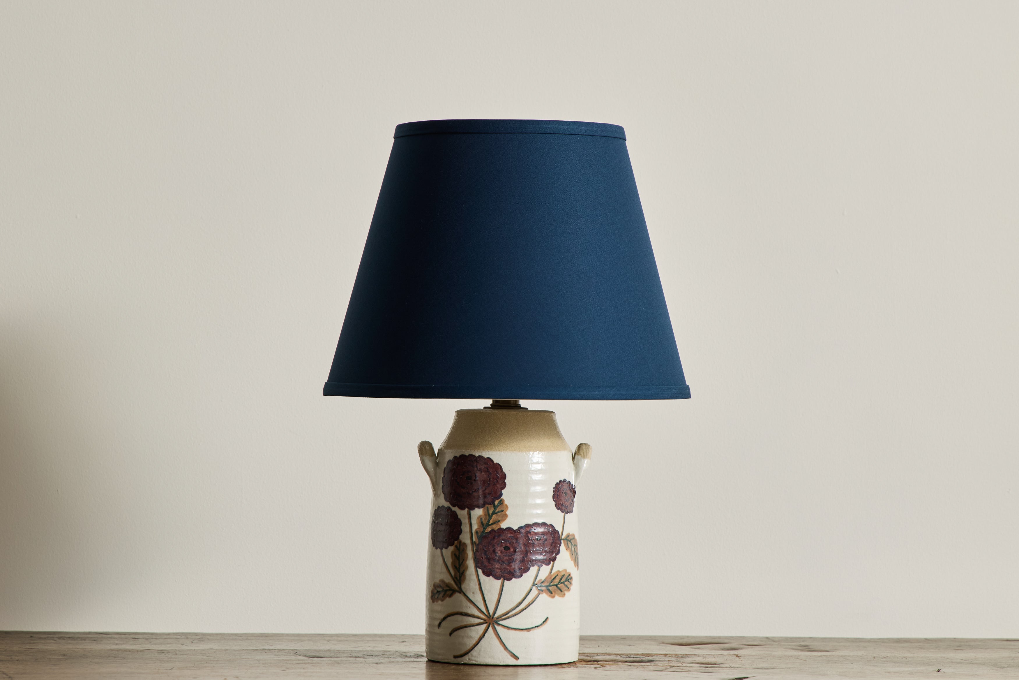 Shown with Blue Linen Shade