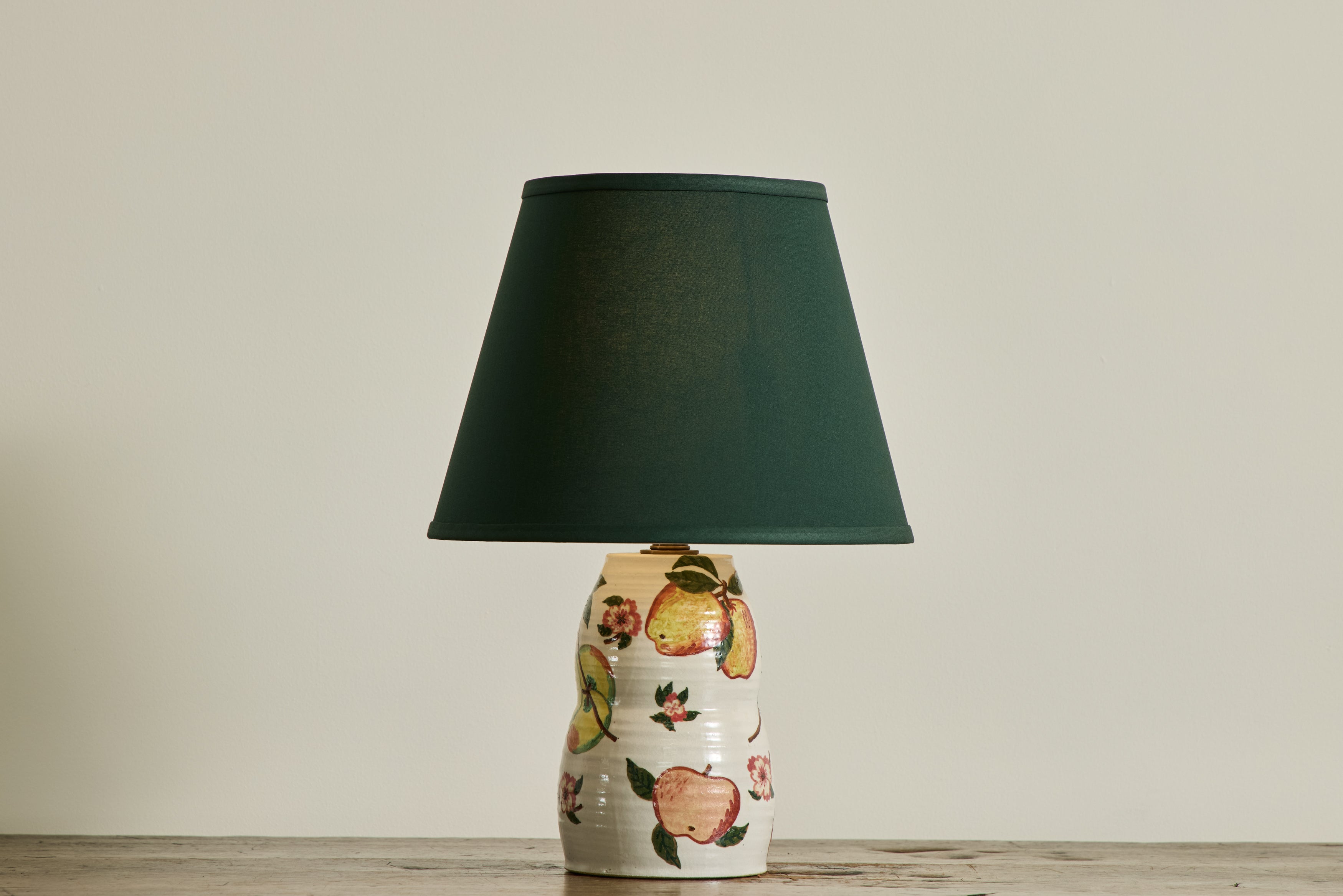 Shown with Green Linen Shade