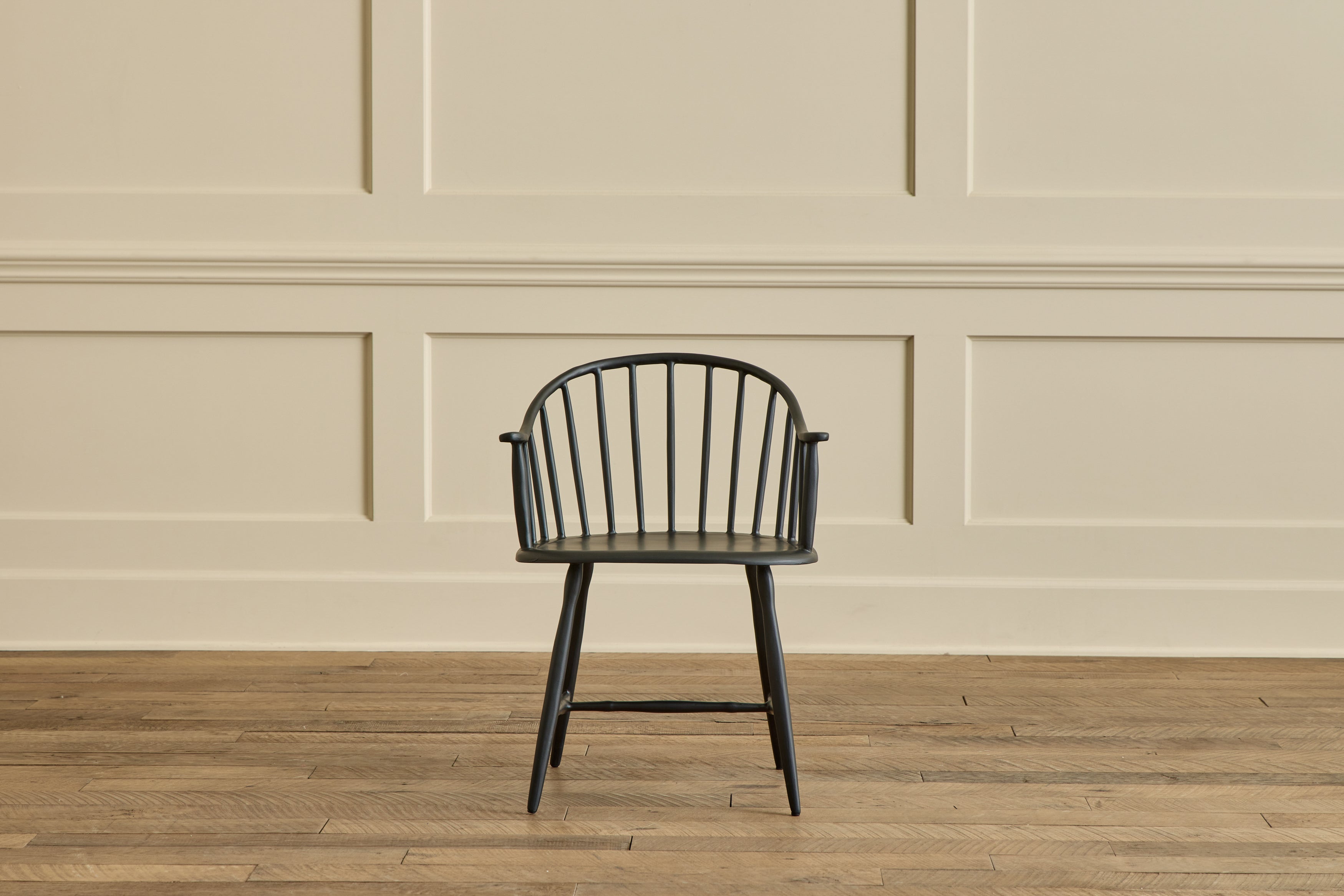 Low Back Windsor Chair, Black