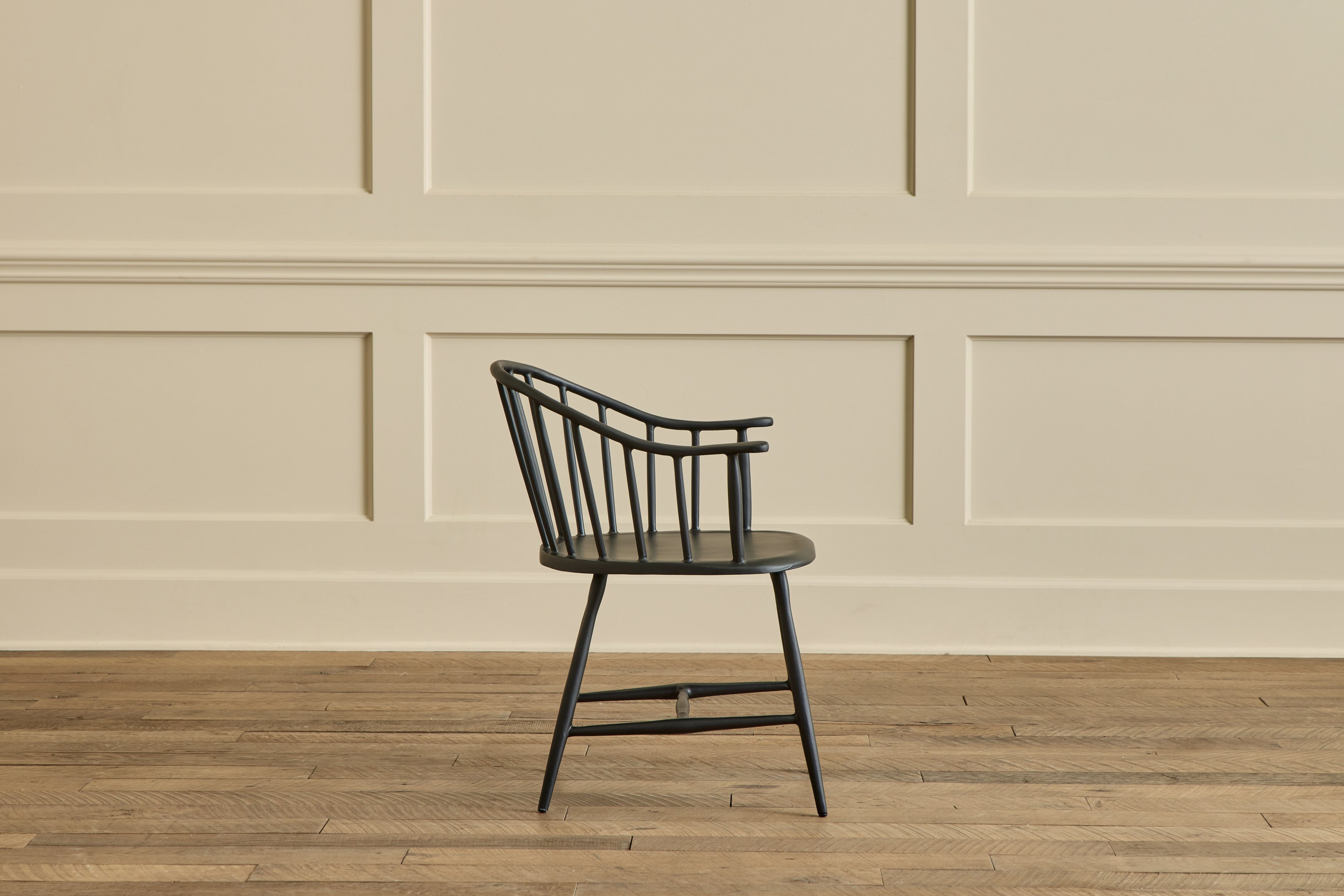 Low Back Windsor Chair, Black