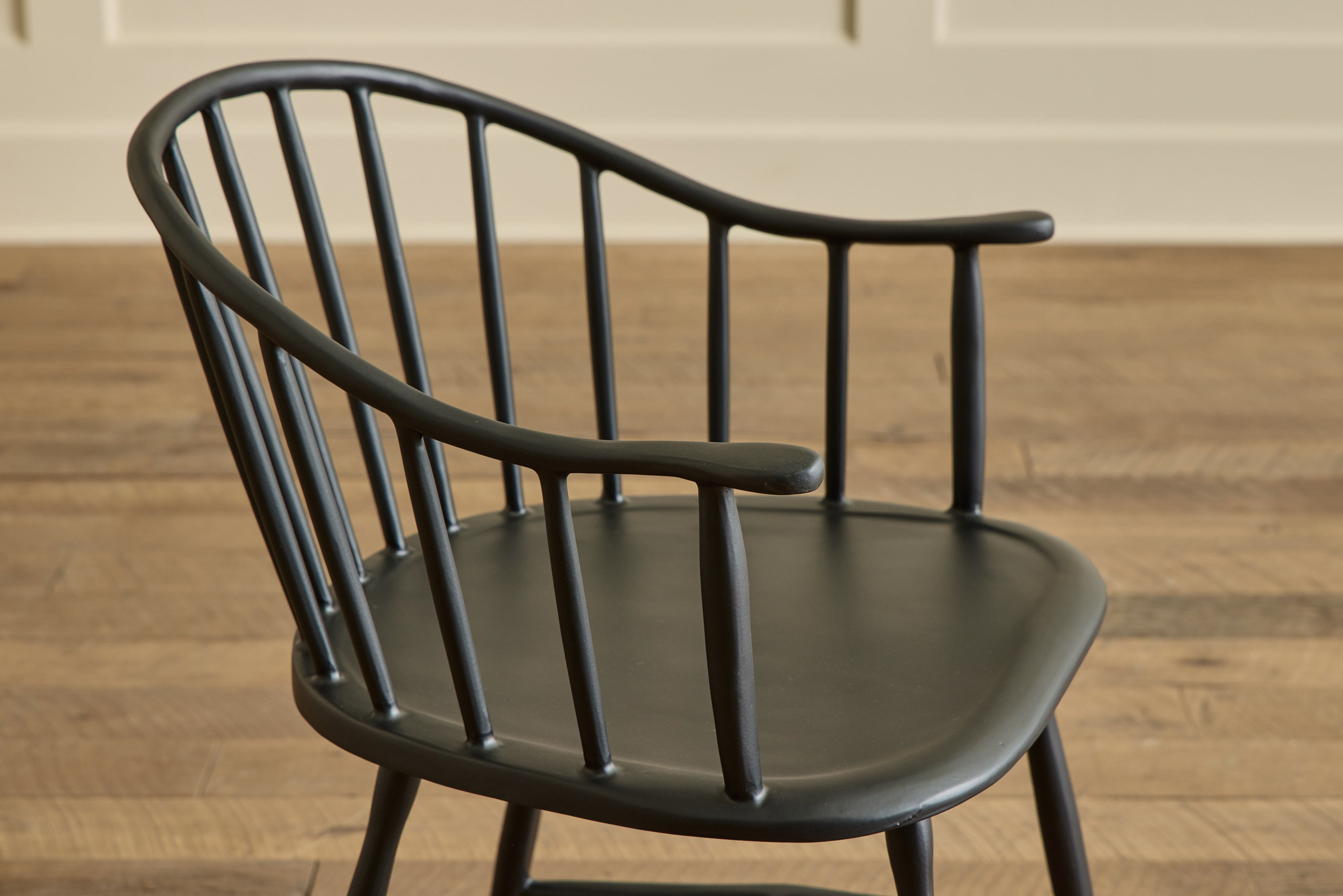 Low Back Windsor Chair, Black