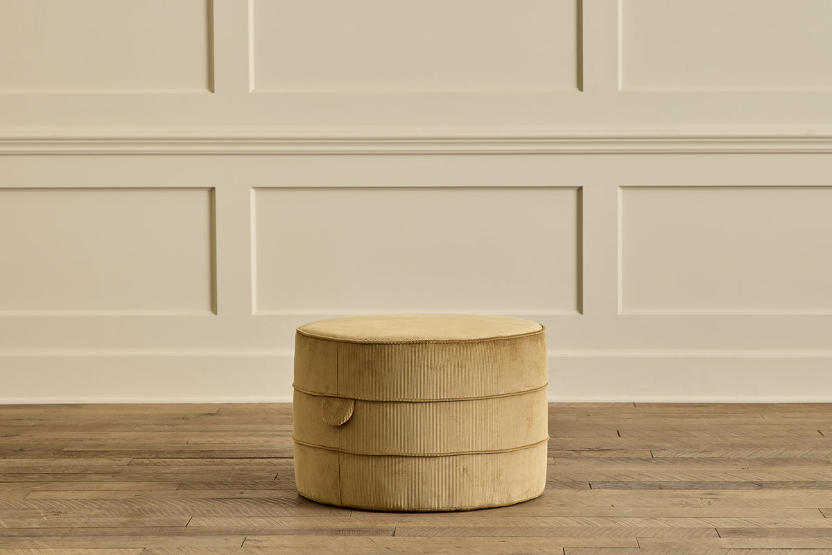 Medium Round Hassock, 24"