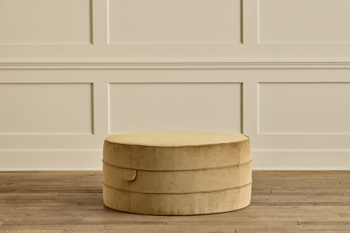 Large Round Hassock, 36"