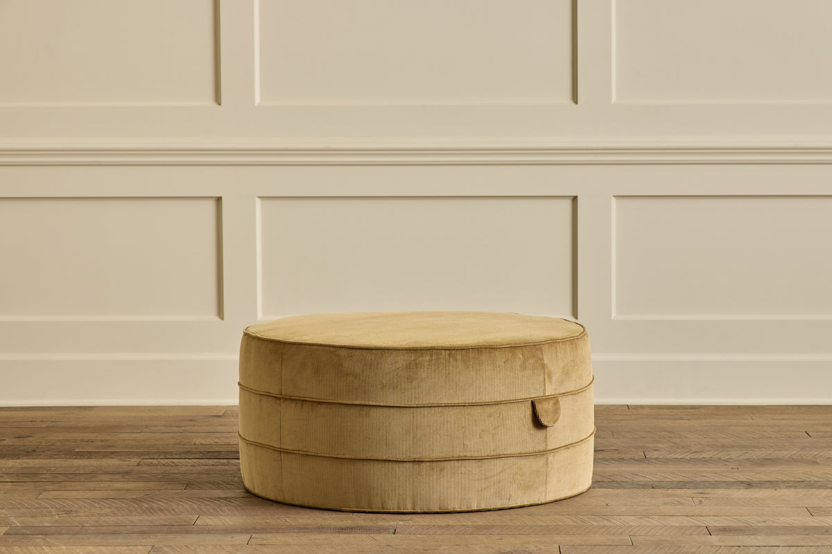 Large Round Hassock, 36"