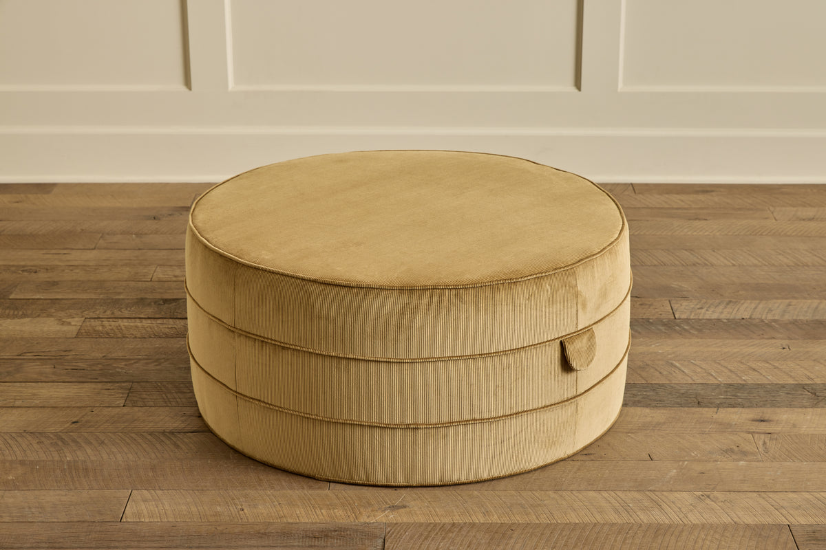 Large Round Hassock, 36"