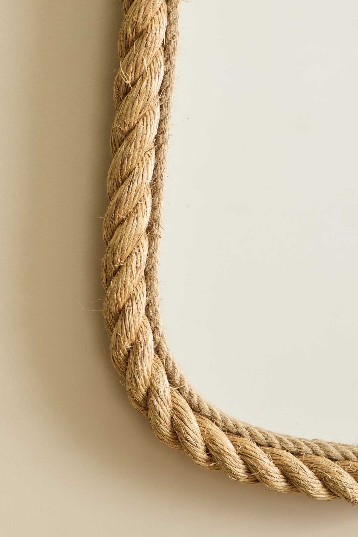 Audoux Minet Oval Rope Mirror