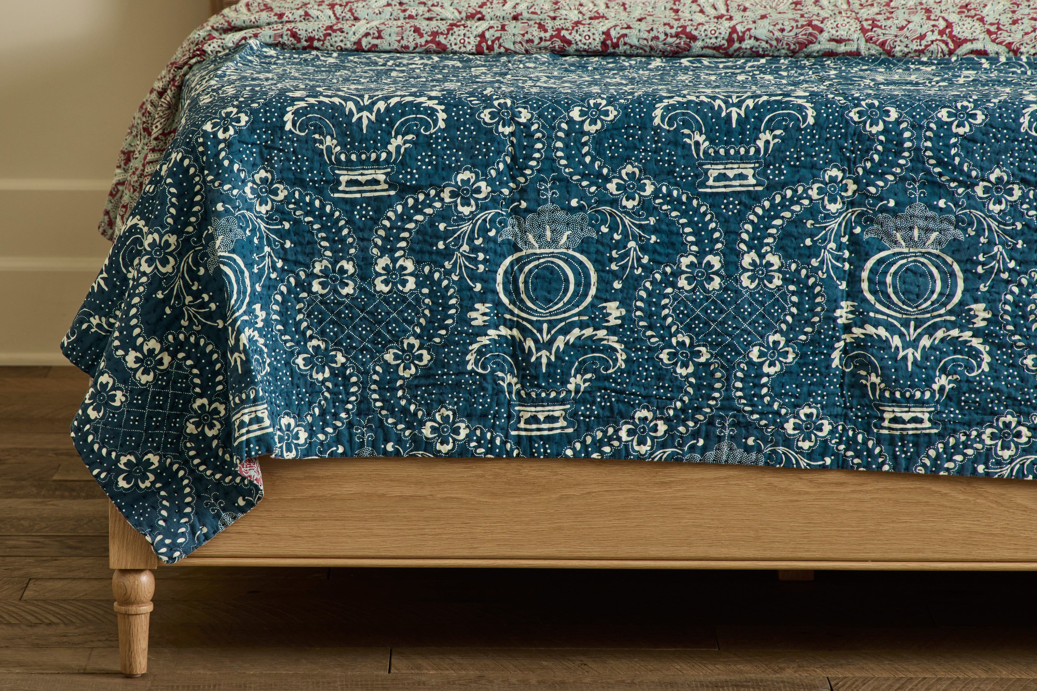French Indigo Bed Cover
