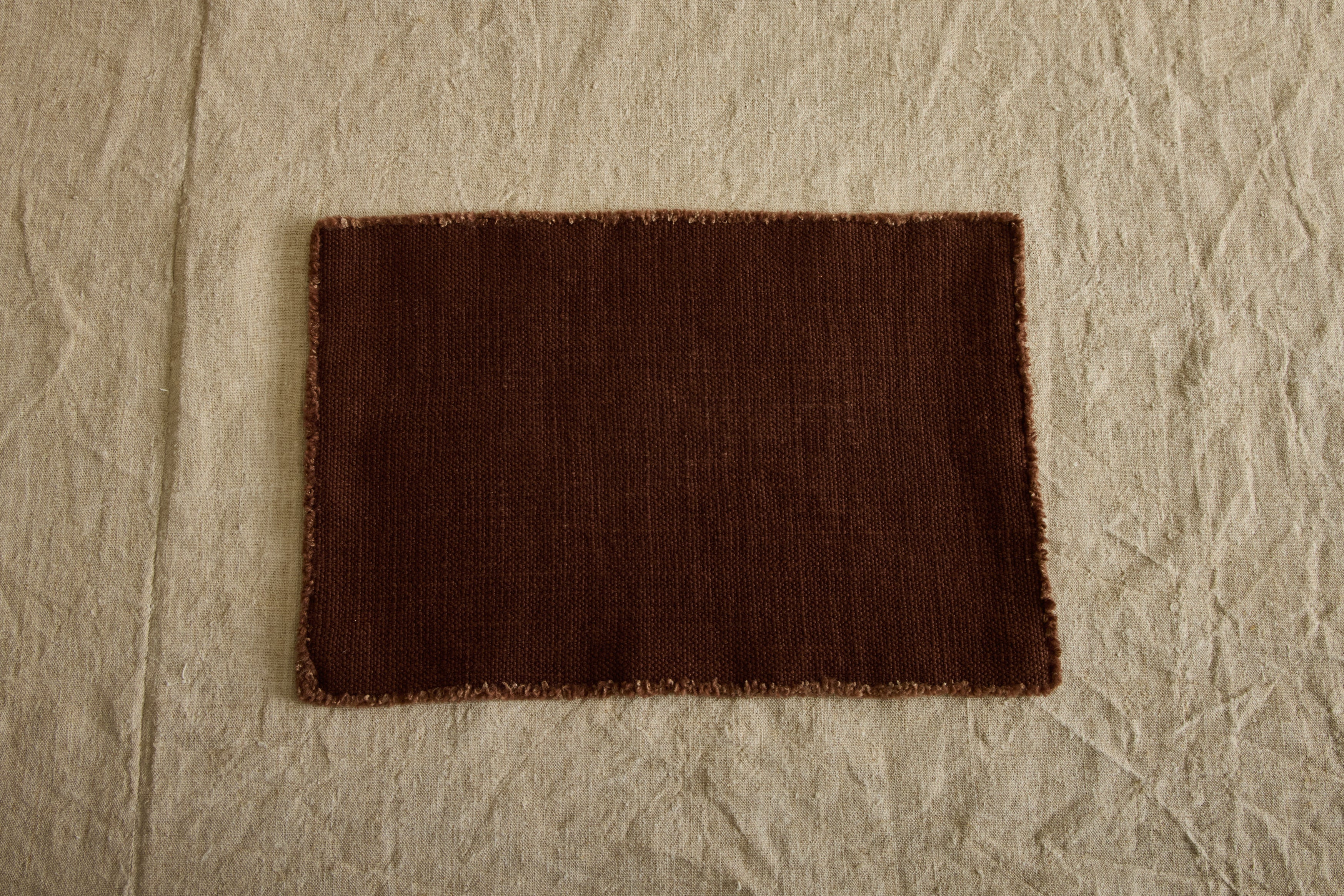 Linen Placemat, Walnut