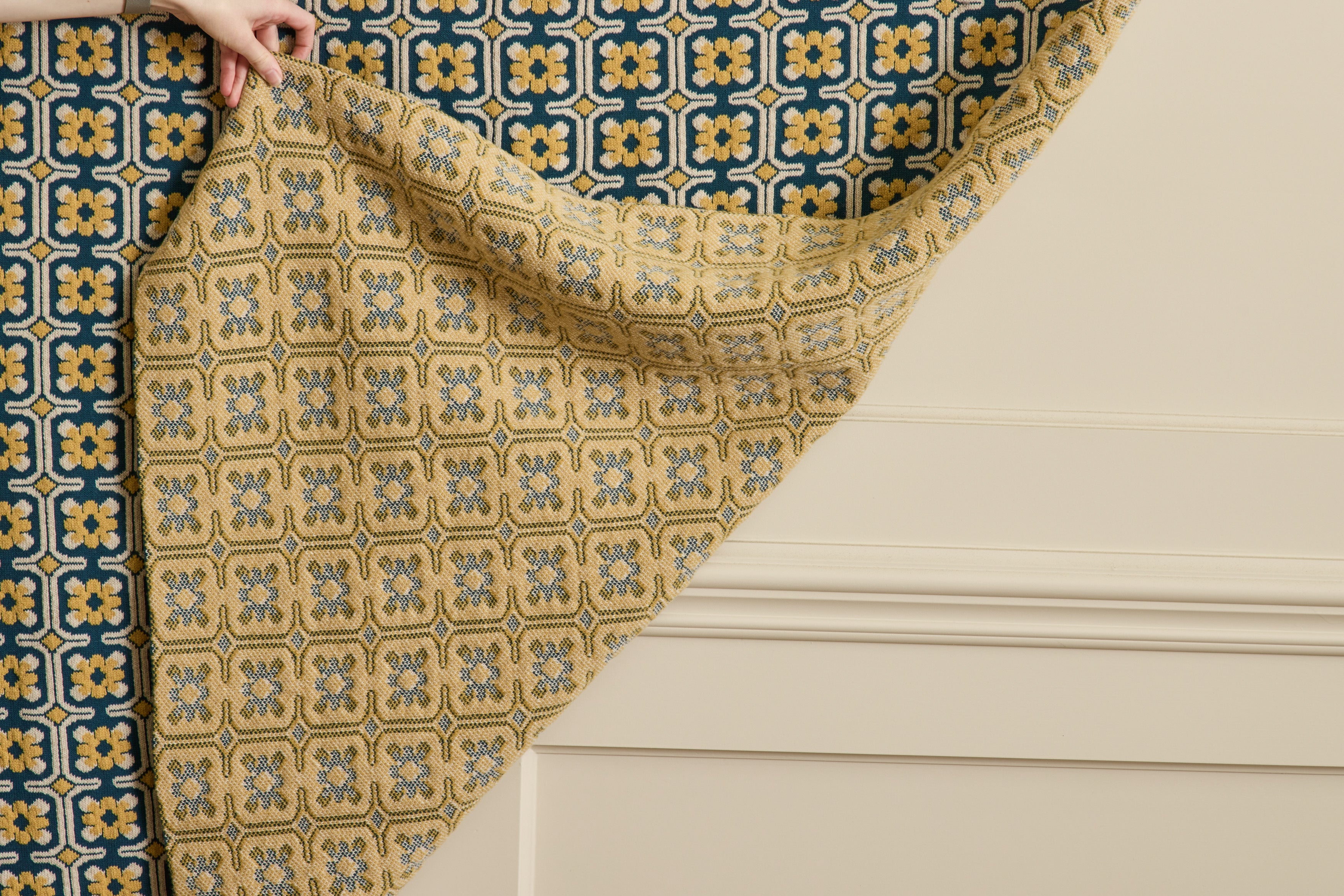 Maman Throw in Midnight
