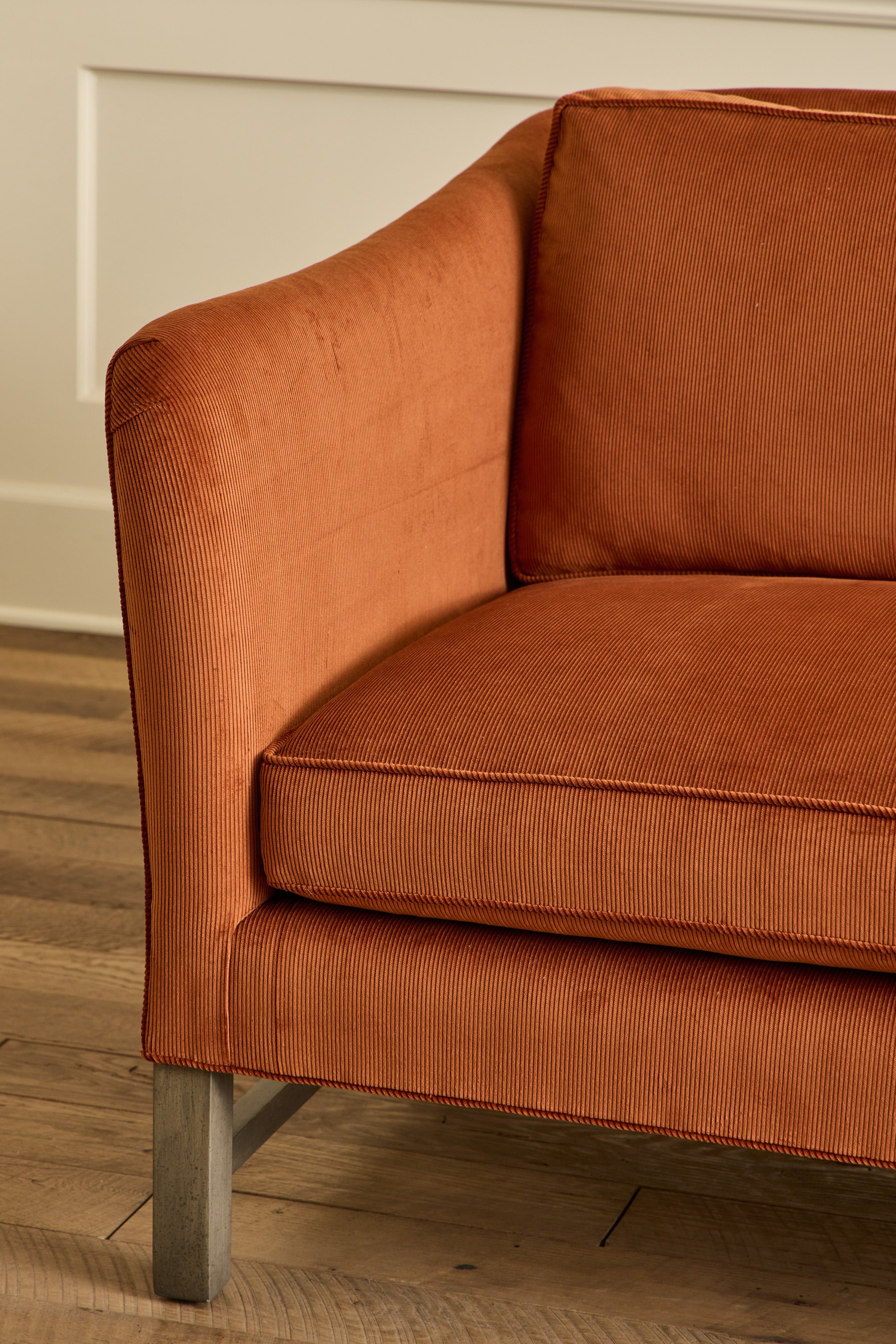 Fustian Corduroy in Amber
