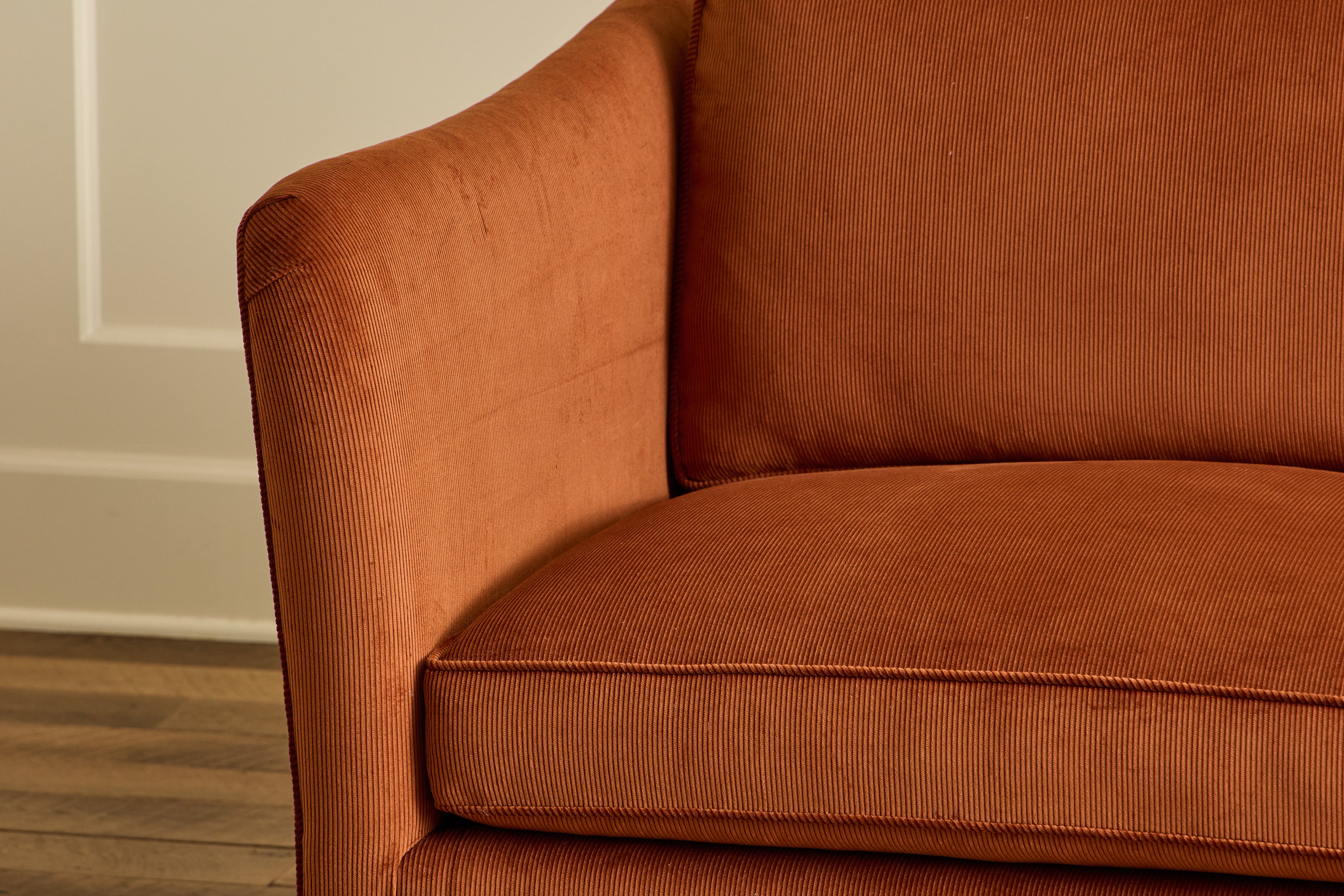 Fustian Corduroy in Amber