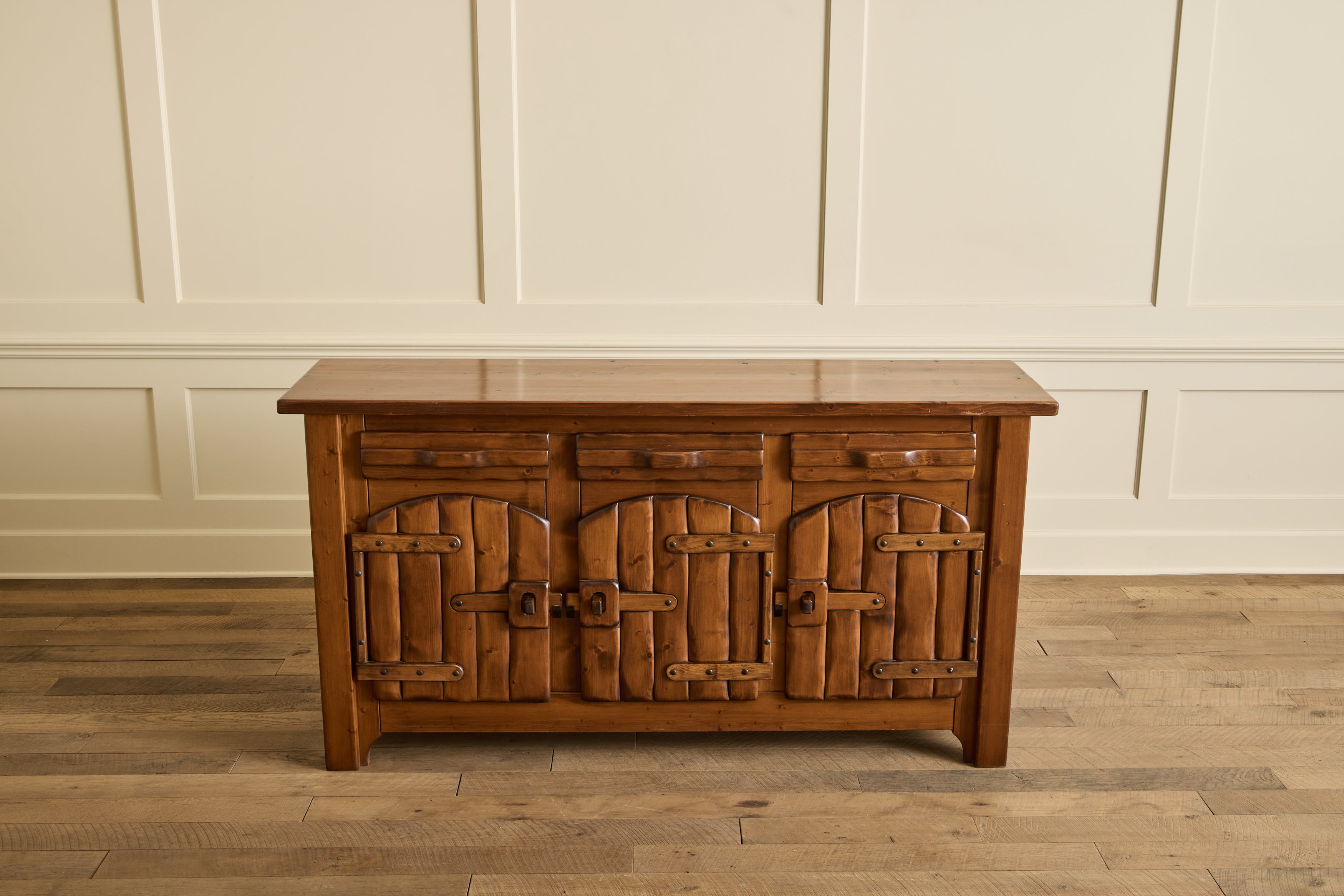 French Brutalist Sideboard