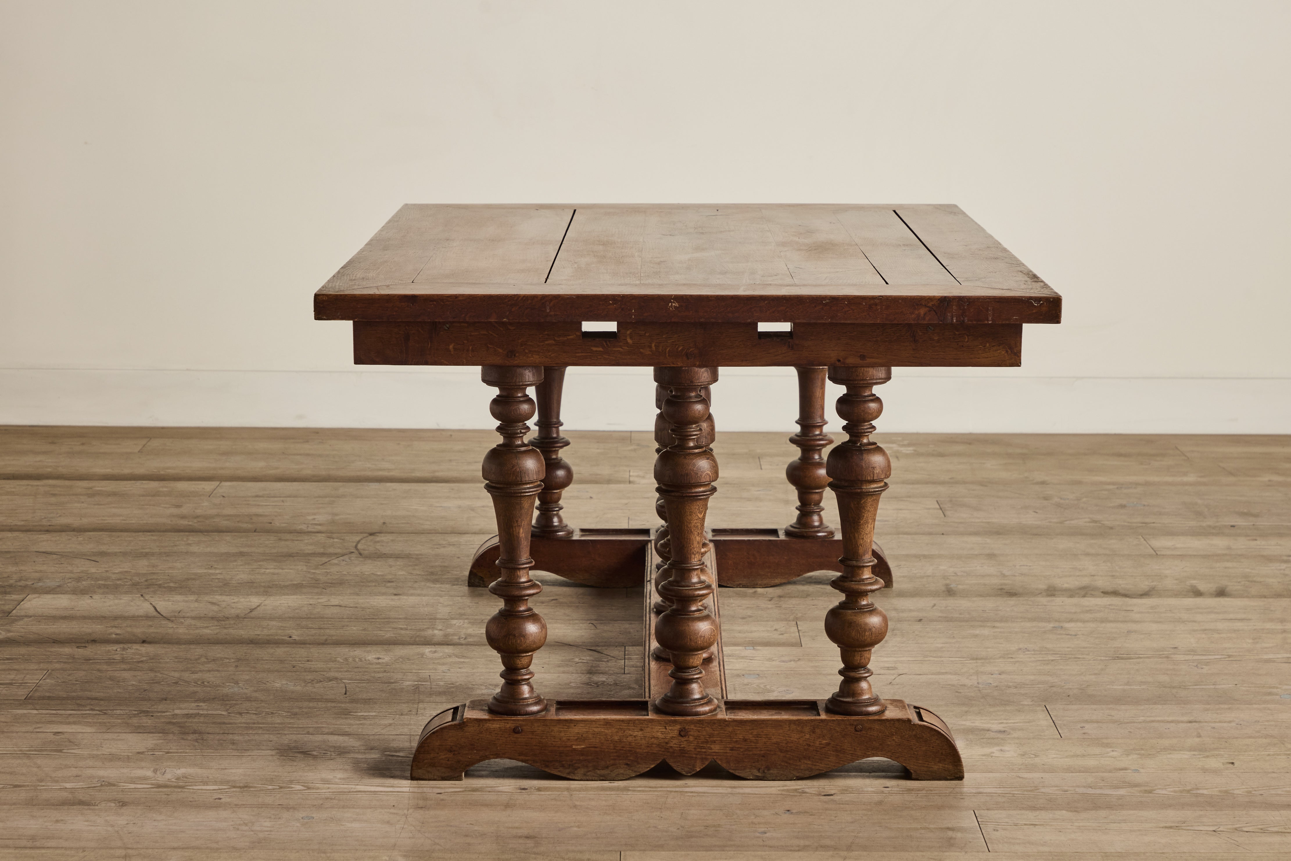 Walnut Wood Extension Table