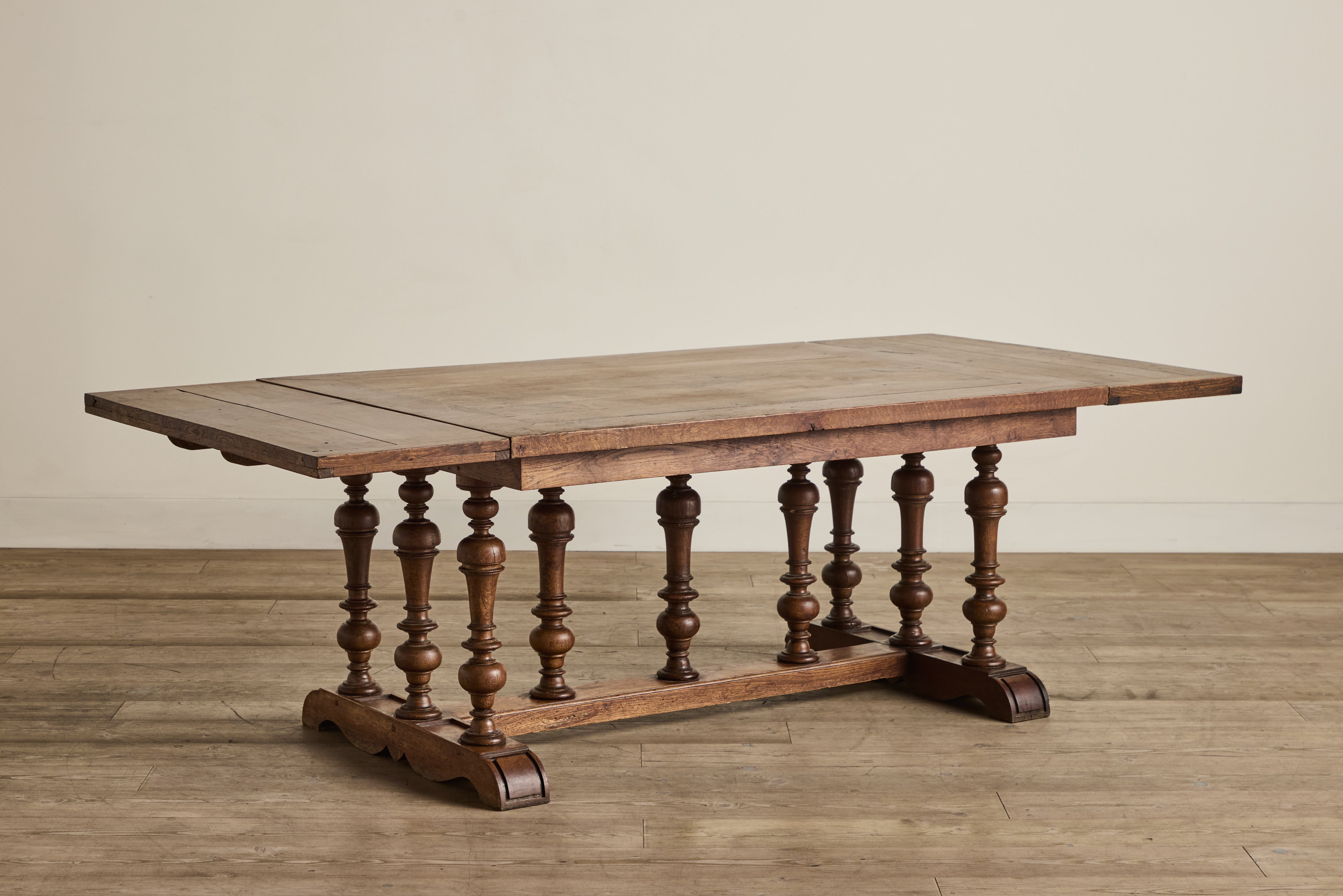 Walnut Wood Extension Table