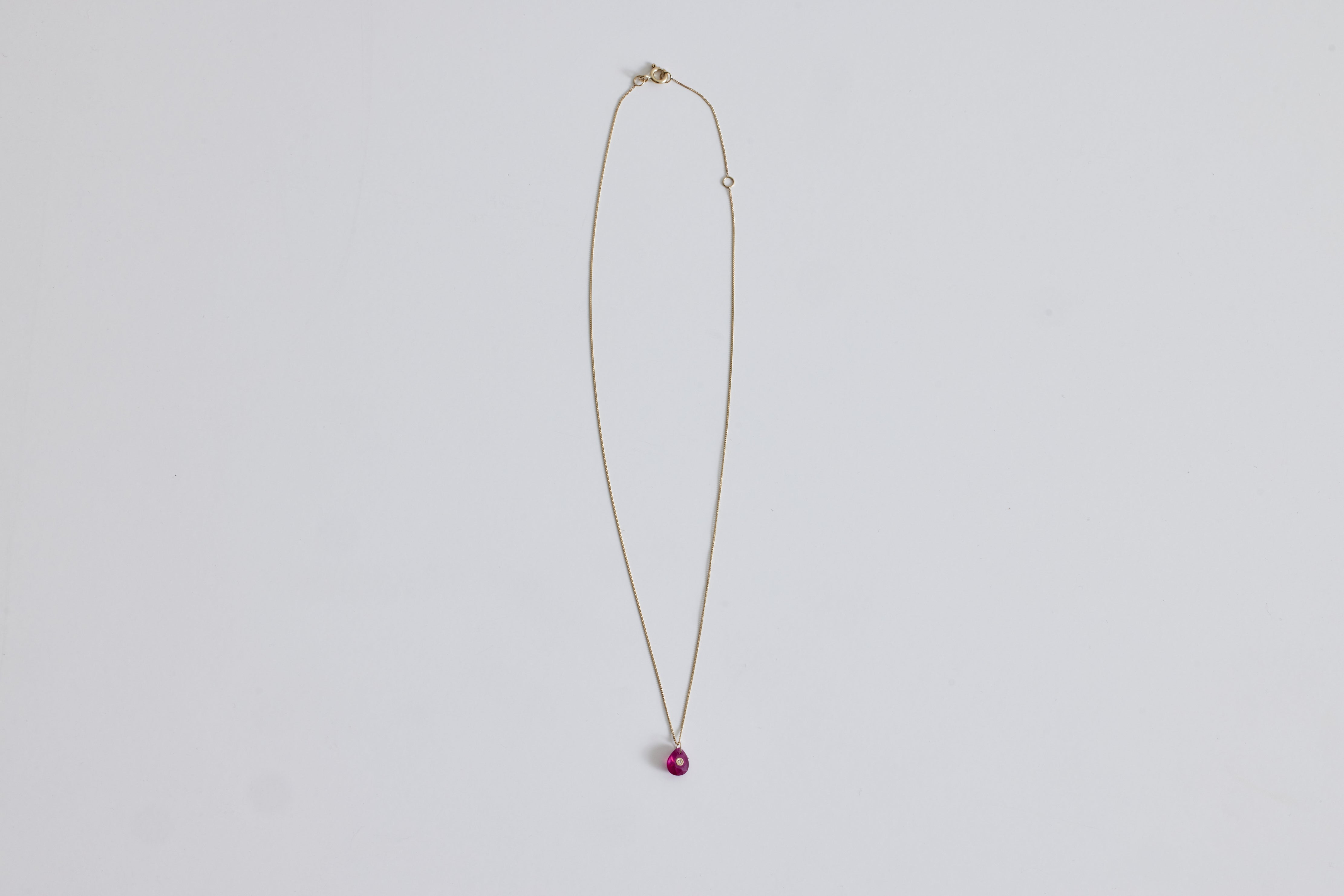 Pascale Monvoisin, Orso N°1 Collier Necklace, Ruby