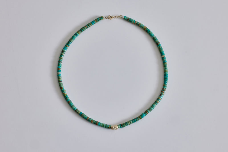 Pascale Monvoisin,Taylor N°1 Turquoise Necklace