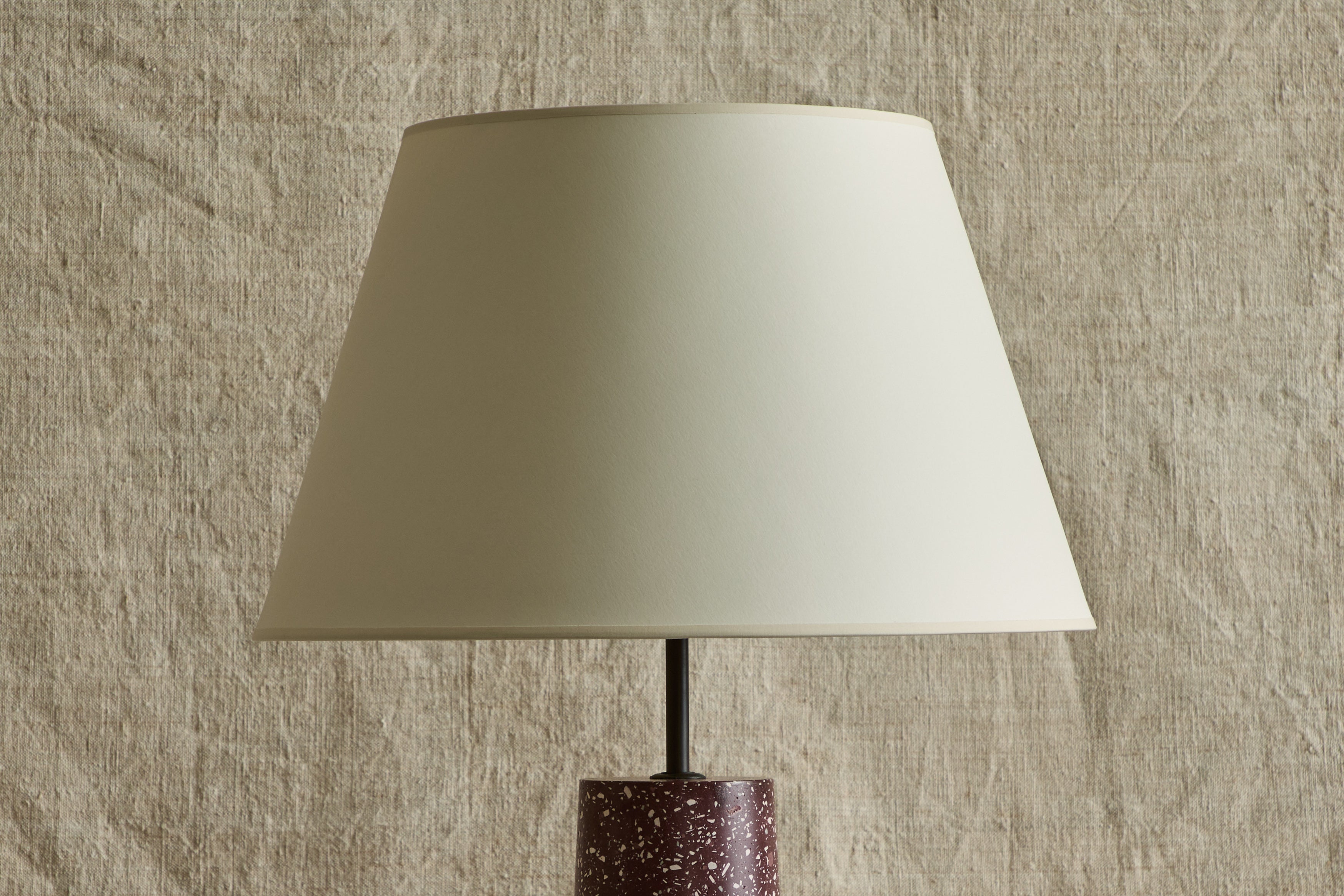 Scagliola Table Lamp, Porphyry
