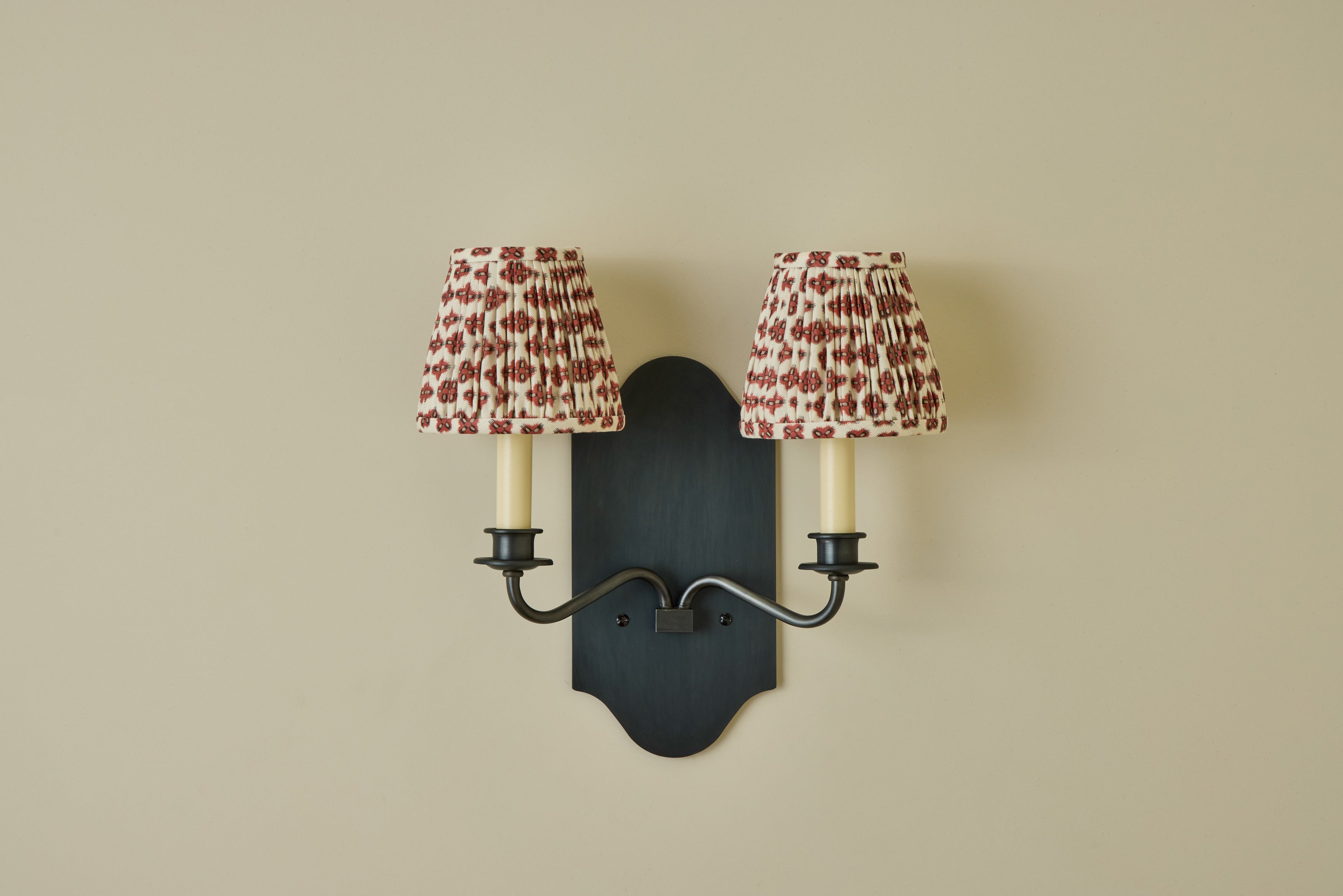 Knurl Brick Linen Pleated Lampshade (Multiple Styles)