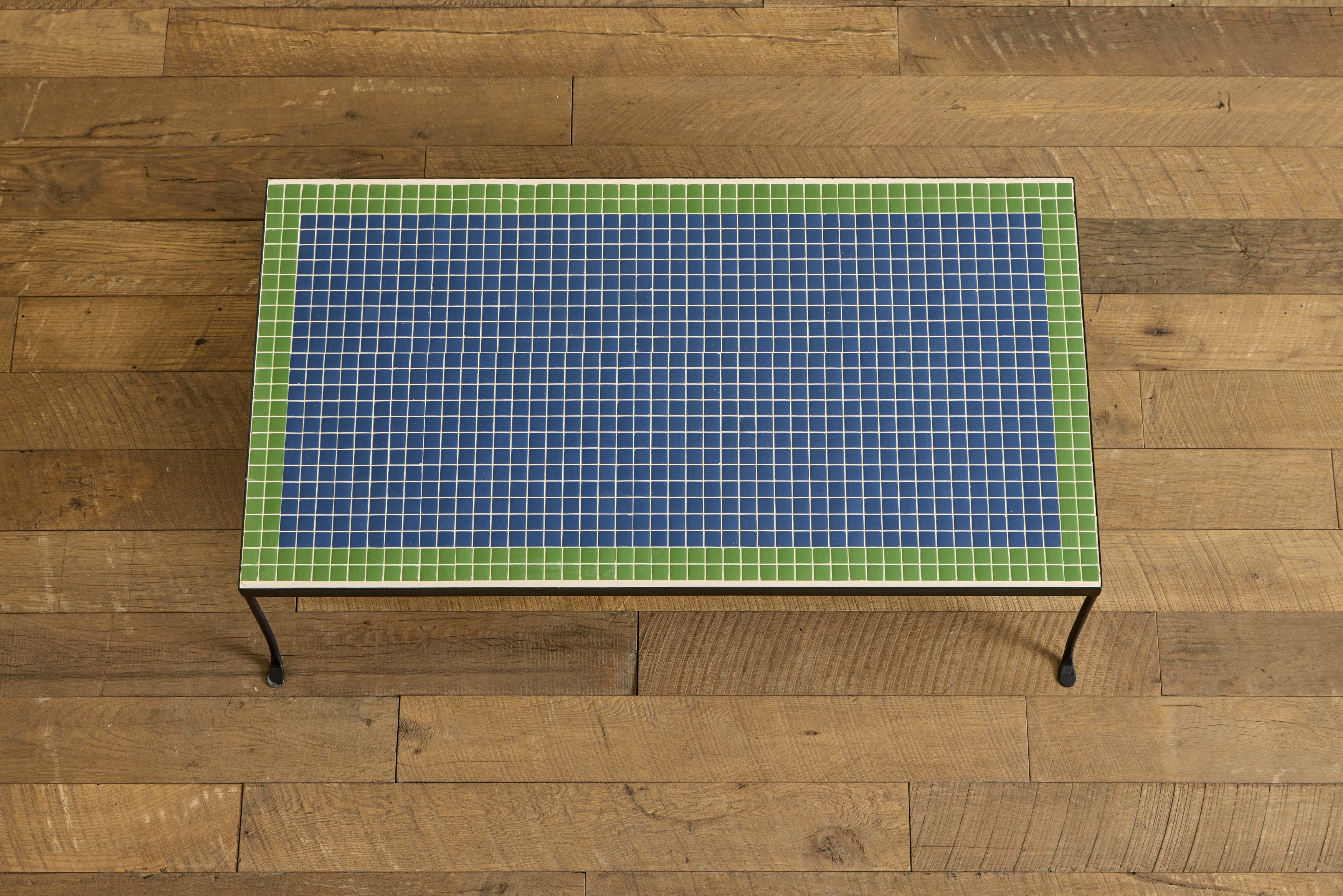 Mosaic Tile Coffee Table, Damascus and Clover