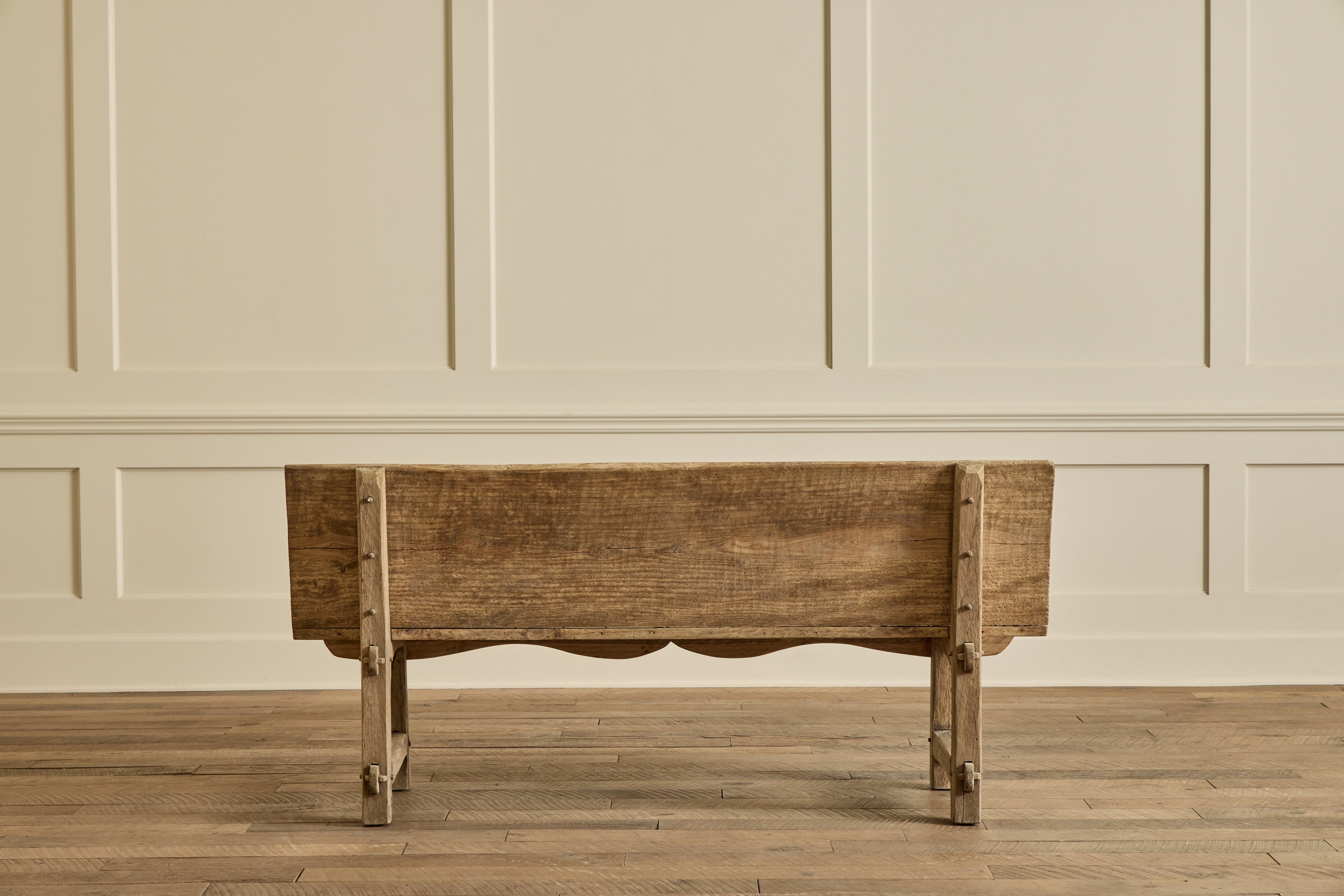 Spanish Pine Wood Bench
