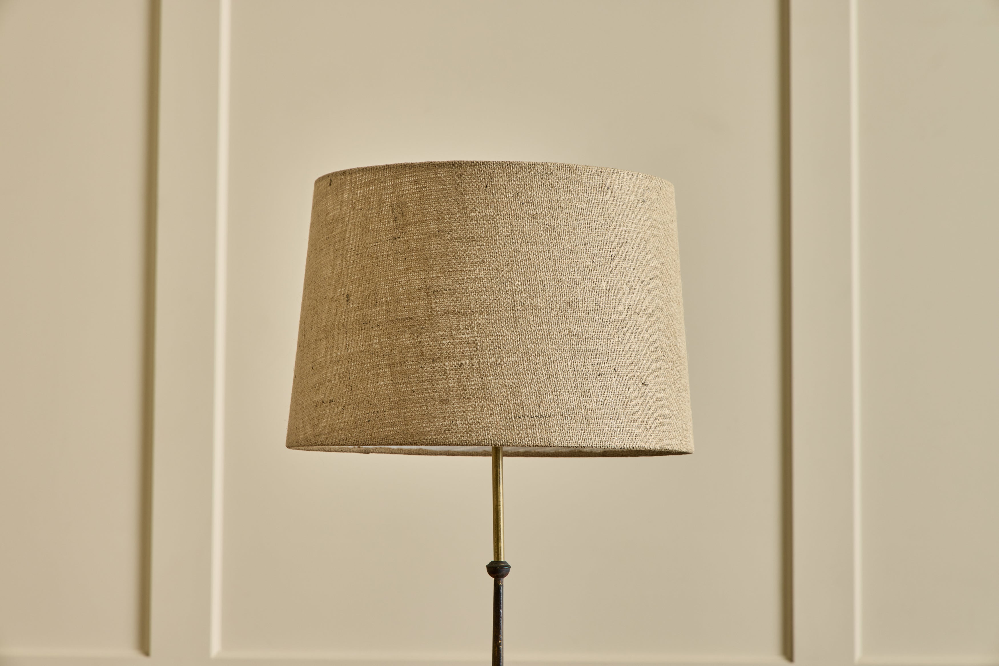 Gilt Iron Floor Lamp