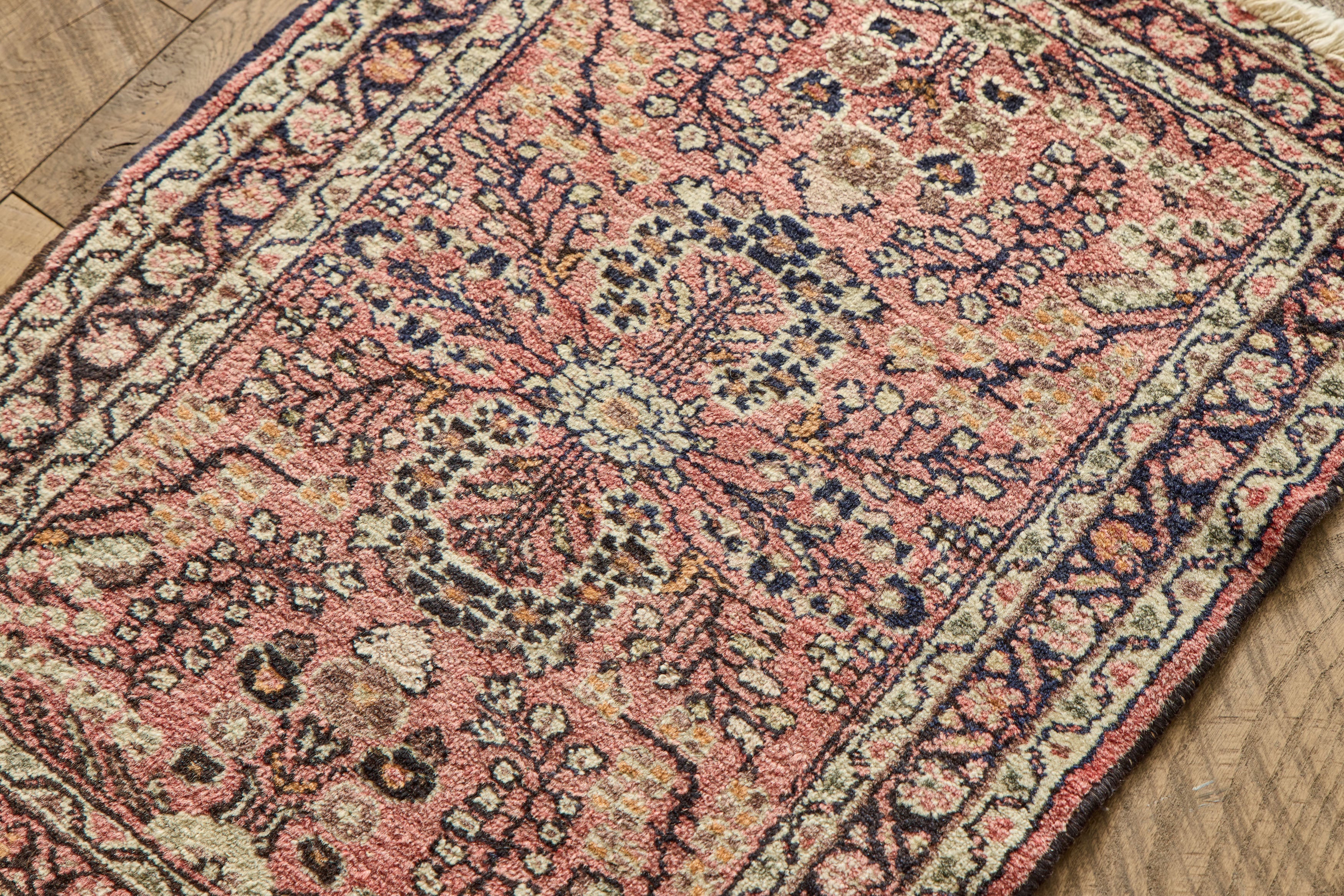 Blush Persian Scatter Rug 2' X 2'8
