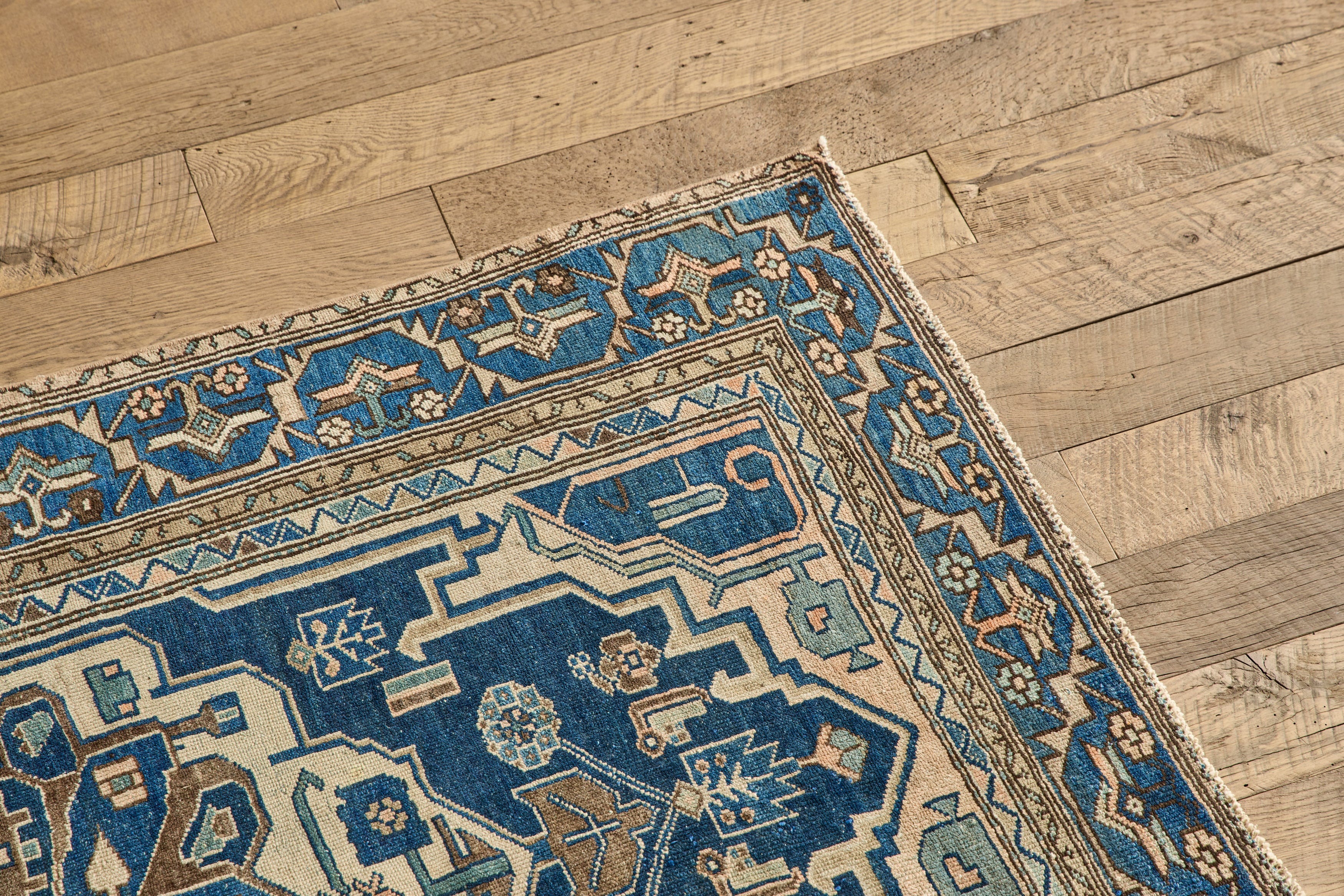 Blue Malayer Rug 4'5 x 6'6